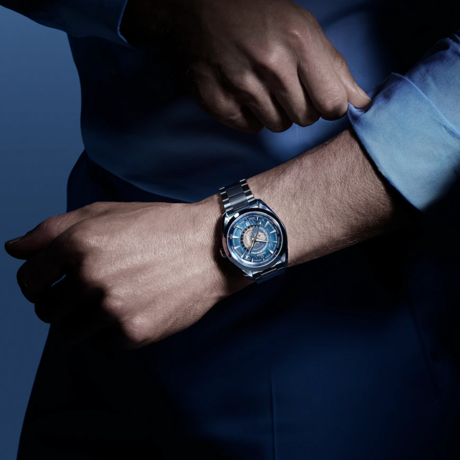 Omega Seamaster Aqua Terra Worldtimer 150m Co-axial Master Chronometer GMT 220.10.43.22.03.002
