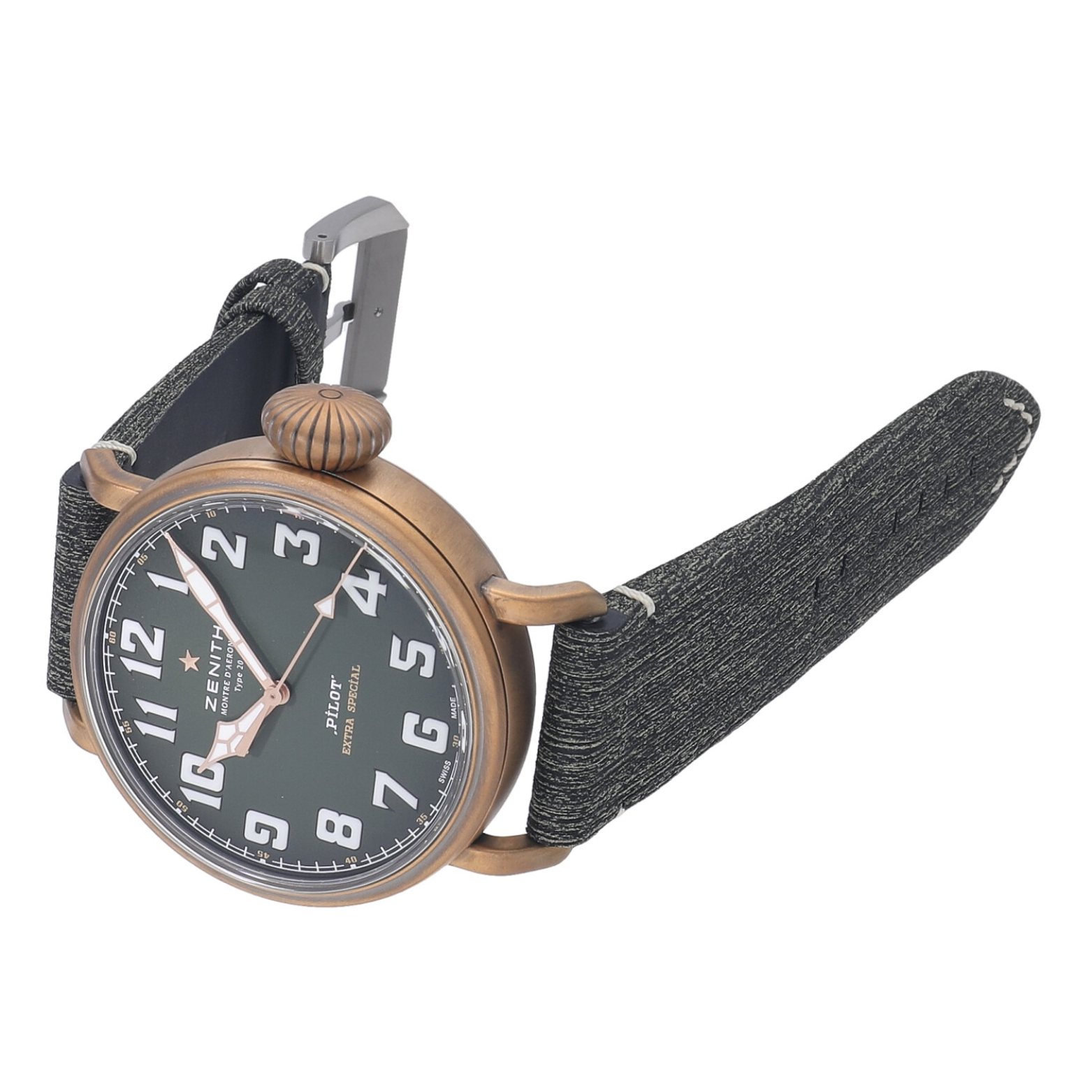 Zenith Pilot Type 20 Adventure 29.2430.679/63.I001 New Full Set
