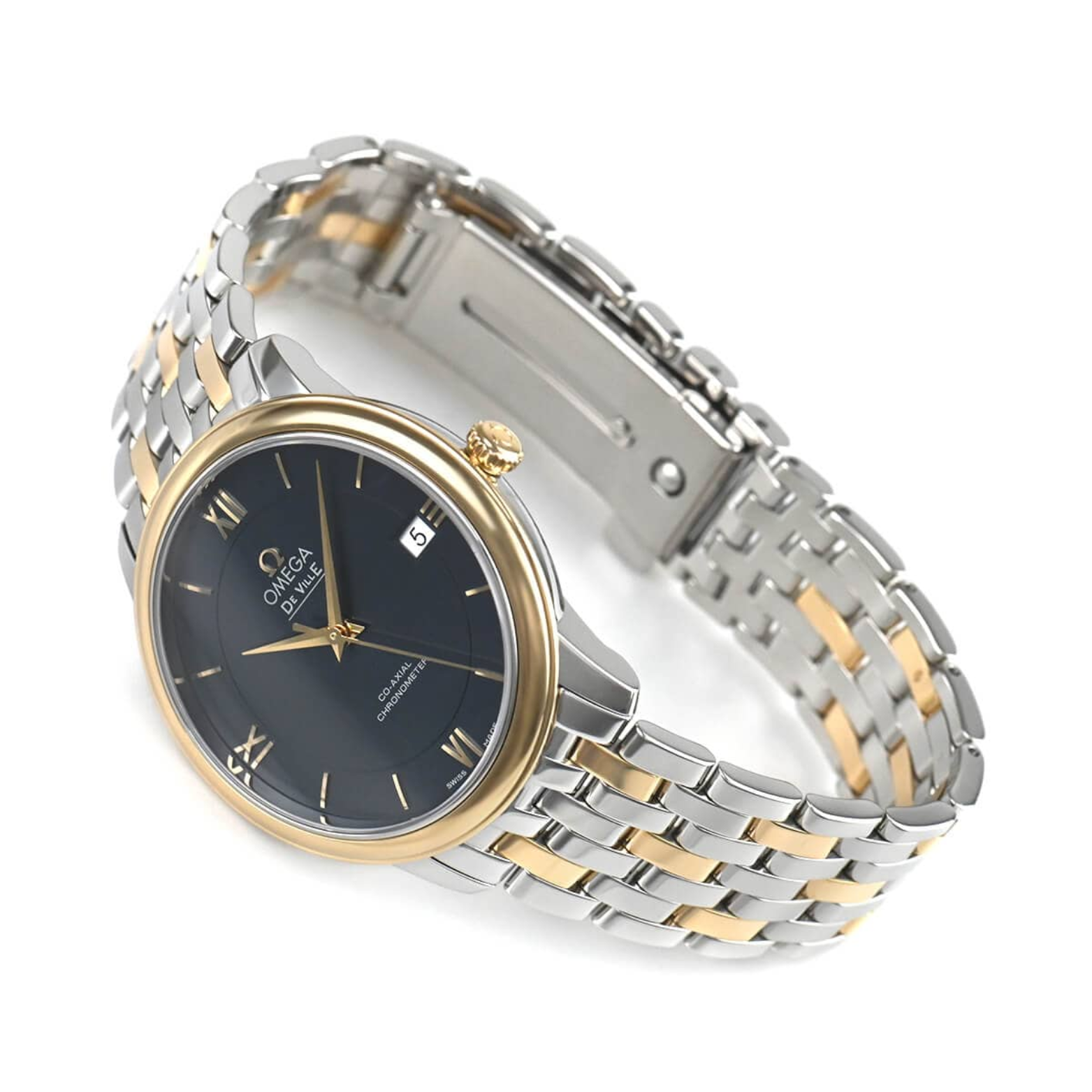 Omega De Ville Prestige Co-axial 424.20.37.20.03.001 NEW