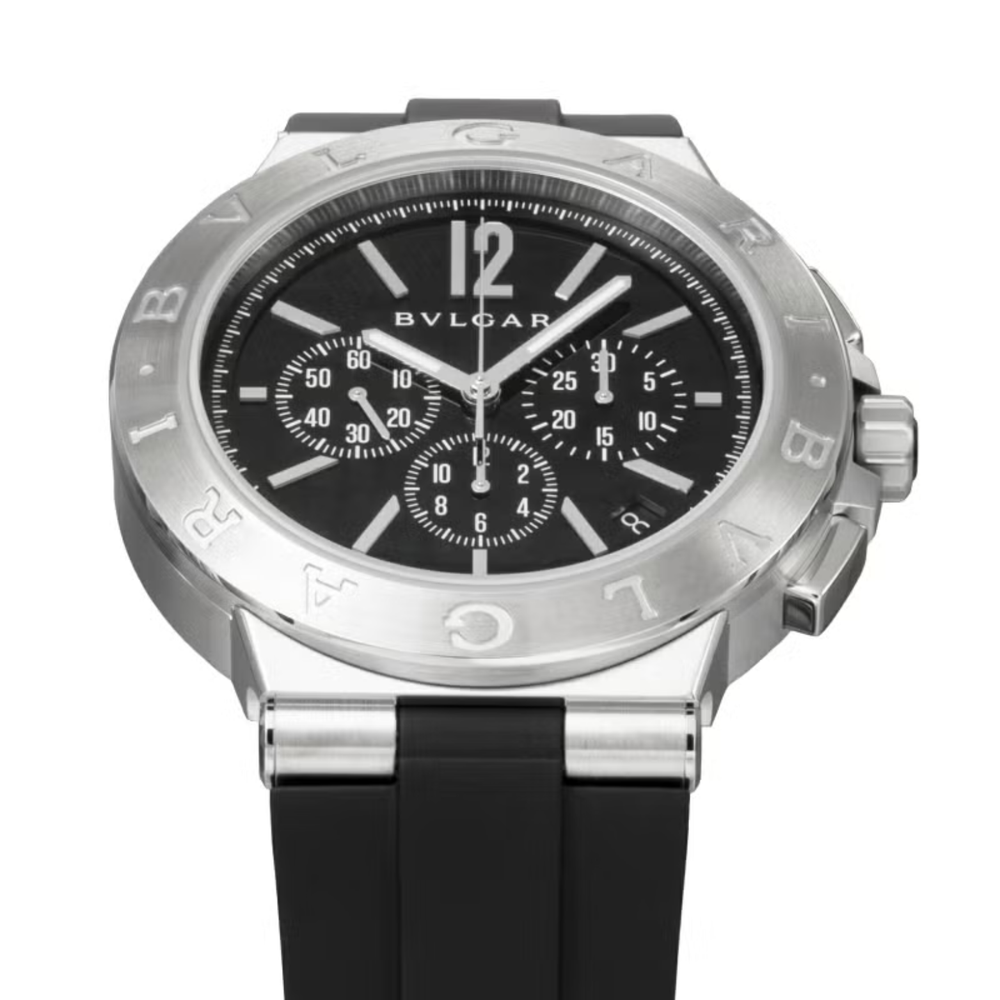 Bvlgari Diagono Velocissimo DG41BSVDCH New Full Set