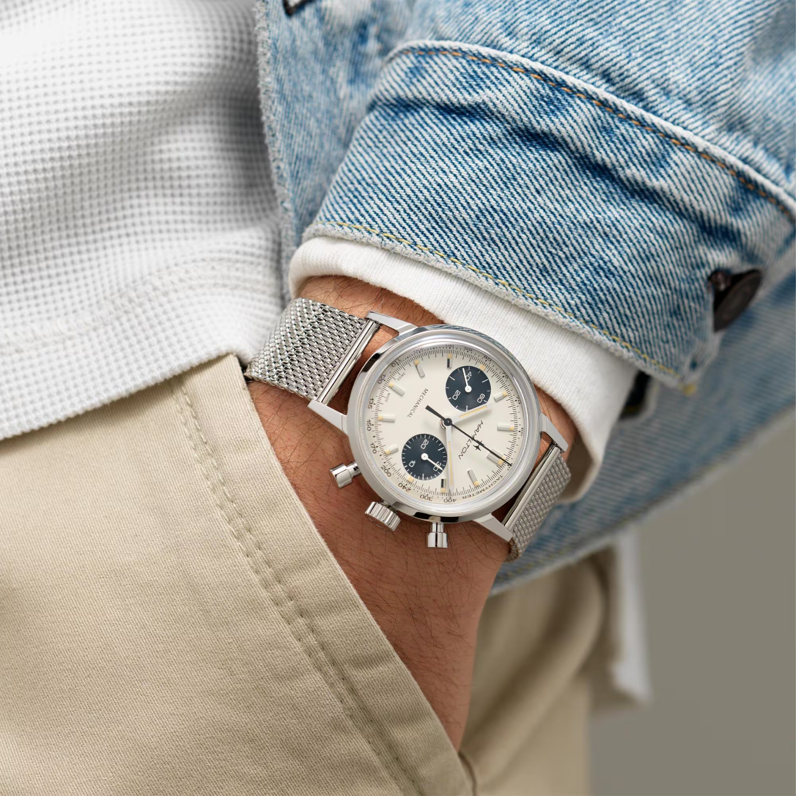 HAMILTON Intra-matic Chronograph H38429110