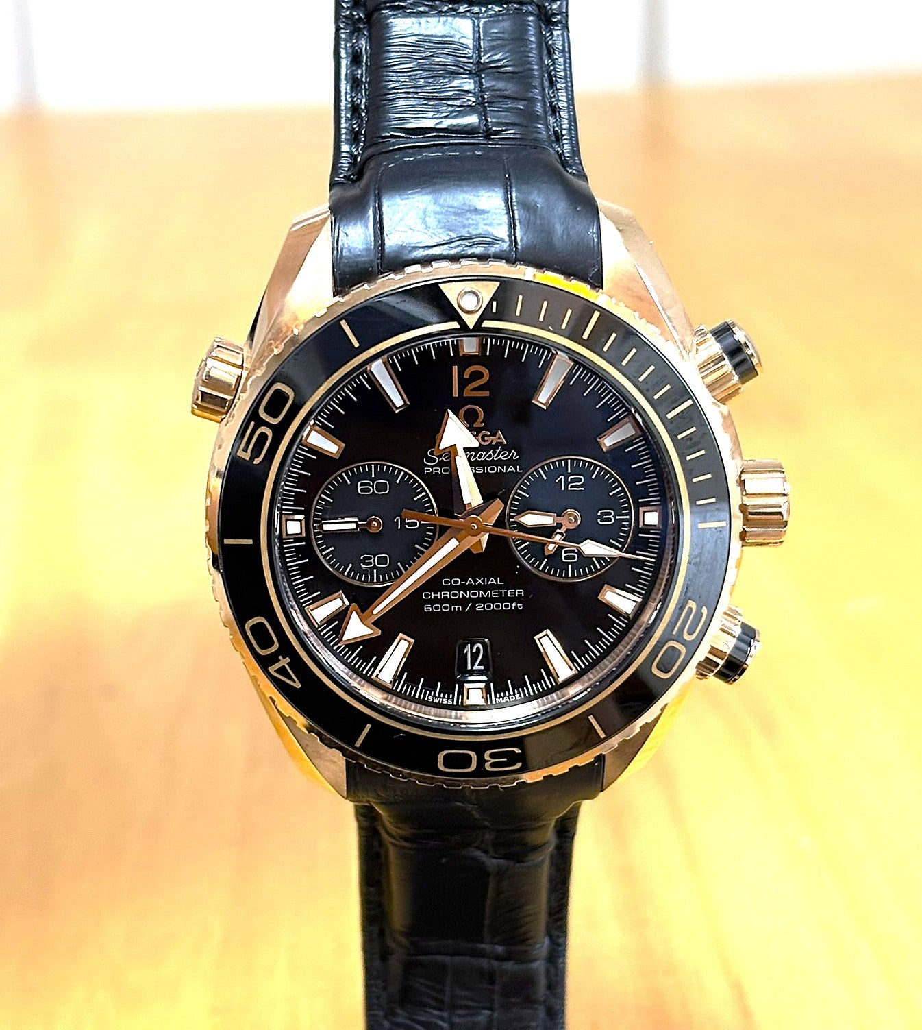 Omega Seamaster Planet Ocean Chronograph 232.63.46.51.01.001 Unworn