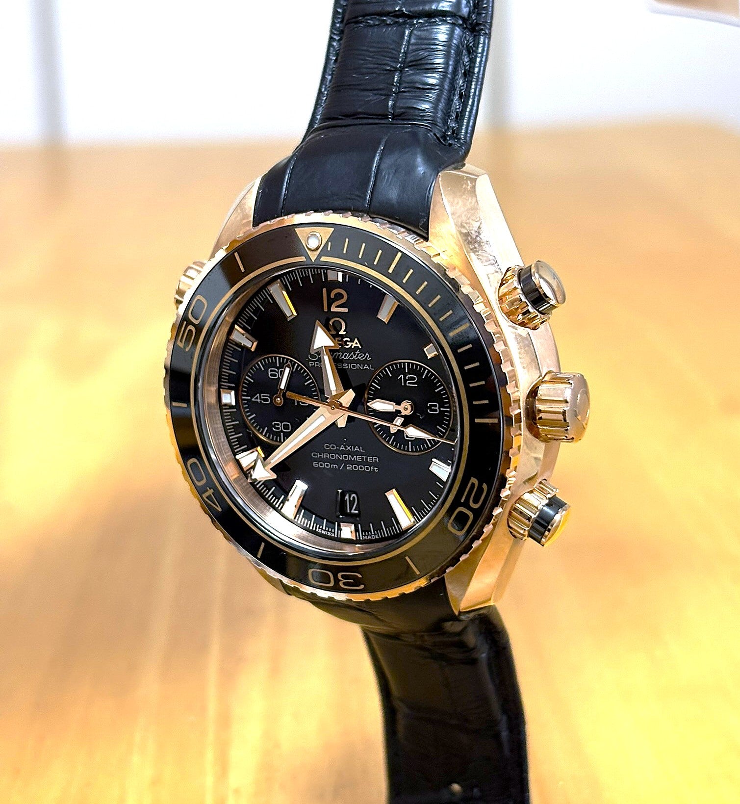 Omega Seamaster Planet Ocean Chronograph 232.63.46.51.01.001 Unworn