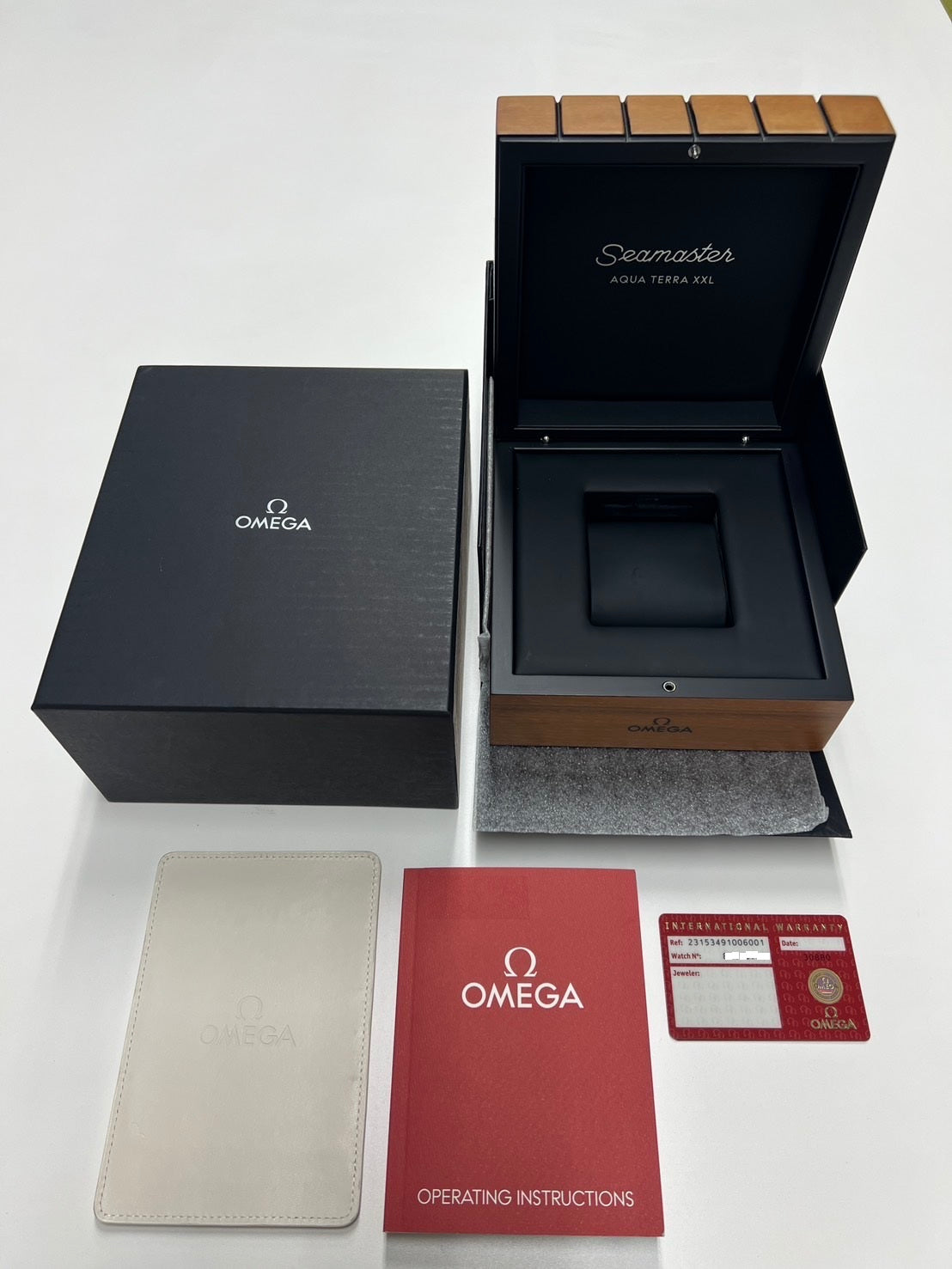Omega Seamaster Aqua Terra 150M 231.53.49.10.06.001 Unworn / Full Set