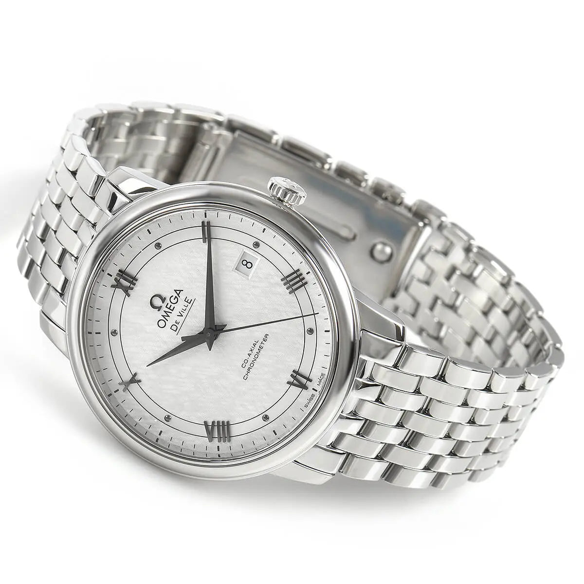 Omega De Ville PRESTIGE CO‑AXIAL CHRONOMETER 39,5 MM 424.10.40.20.02.005