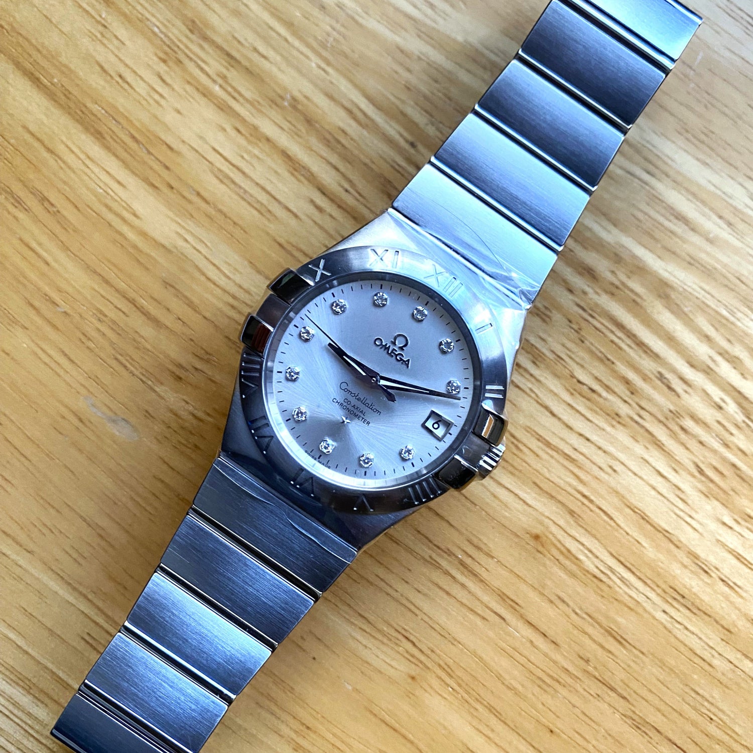 Omega Constellation Automatic Diamond Dial 123.10.35.20.52.001