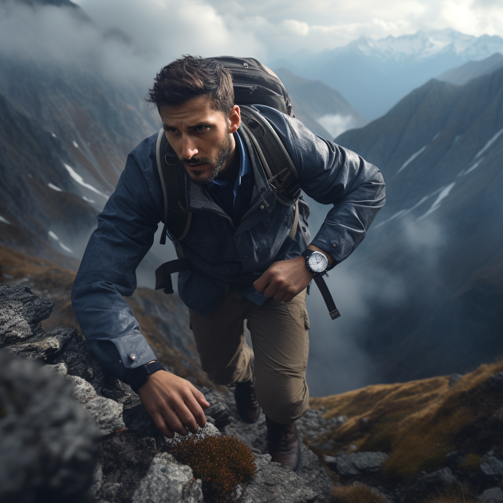 Outdoor Activity with a Watch