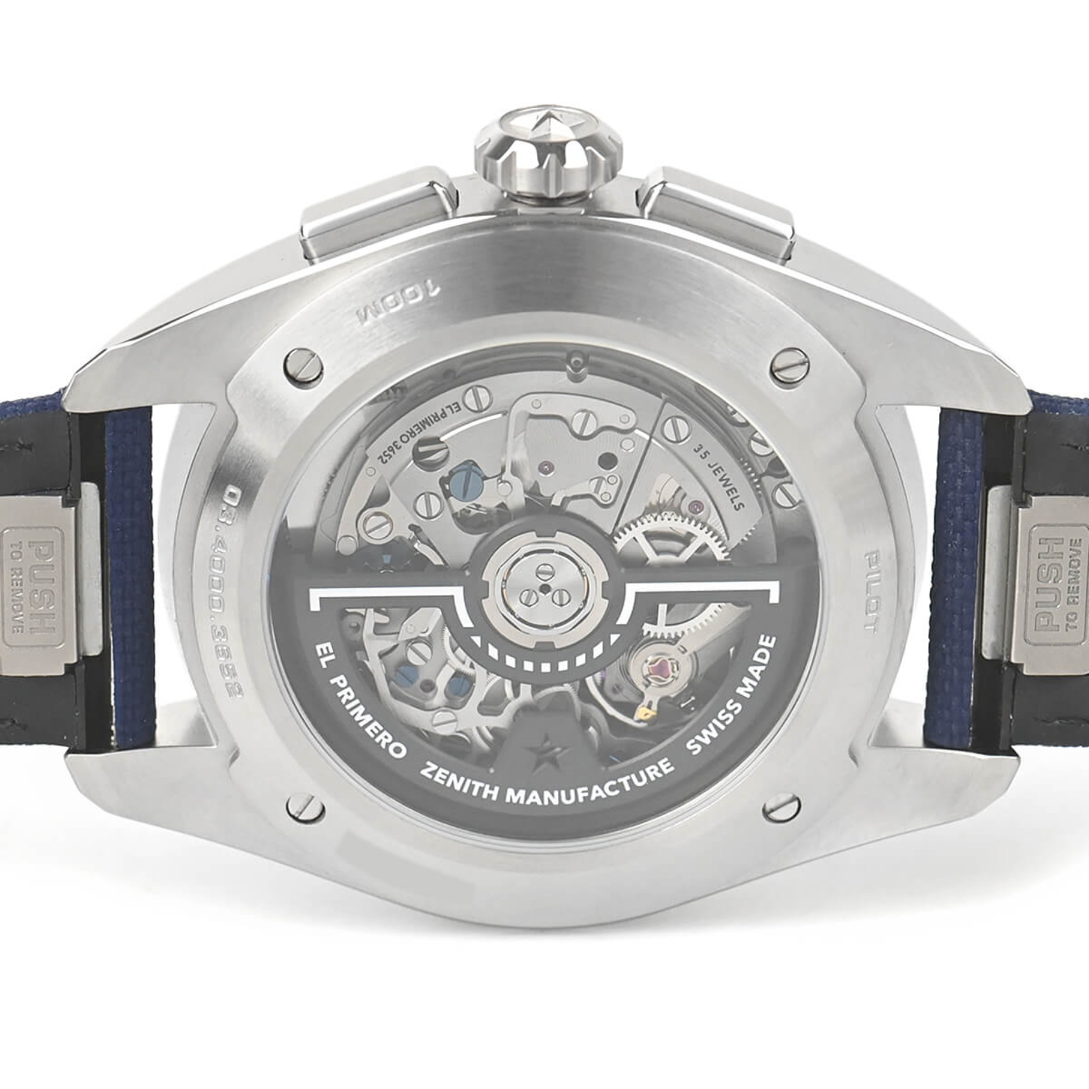 Zenith PILOT Big Date Flyback Boutique Edition 03.4000.365251.I003 New Full Set