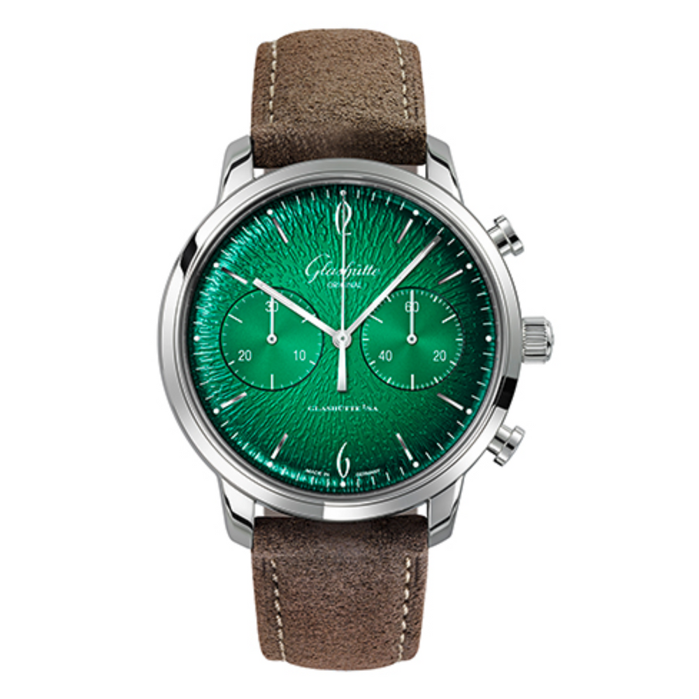 Glashütte Original Sixties Chronograph Annual Edition 1-39-34-05-22-04 New Full Set