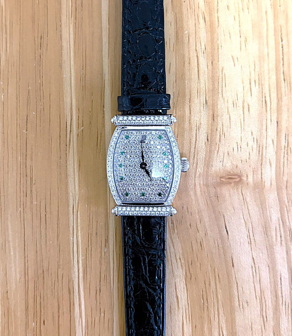 Audemars Piguet CARNEGIE White Gold with Diamonds 77156BC/ZZ/A001CR – Unworn – Full Set – Extremely Rare