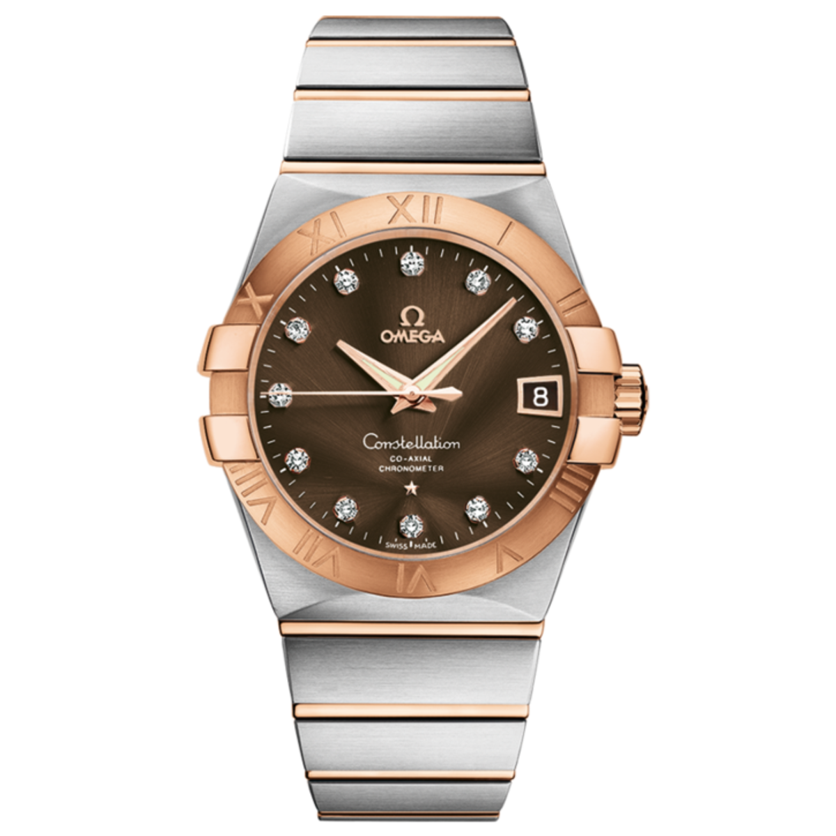 Omega Constellation 123.20.38.21.63.001 New Full Set