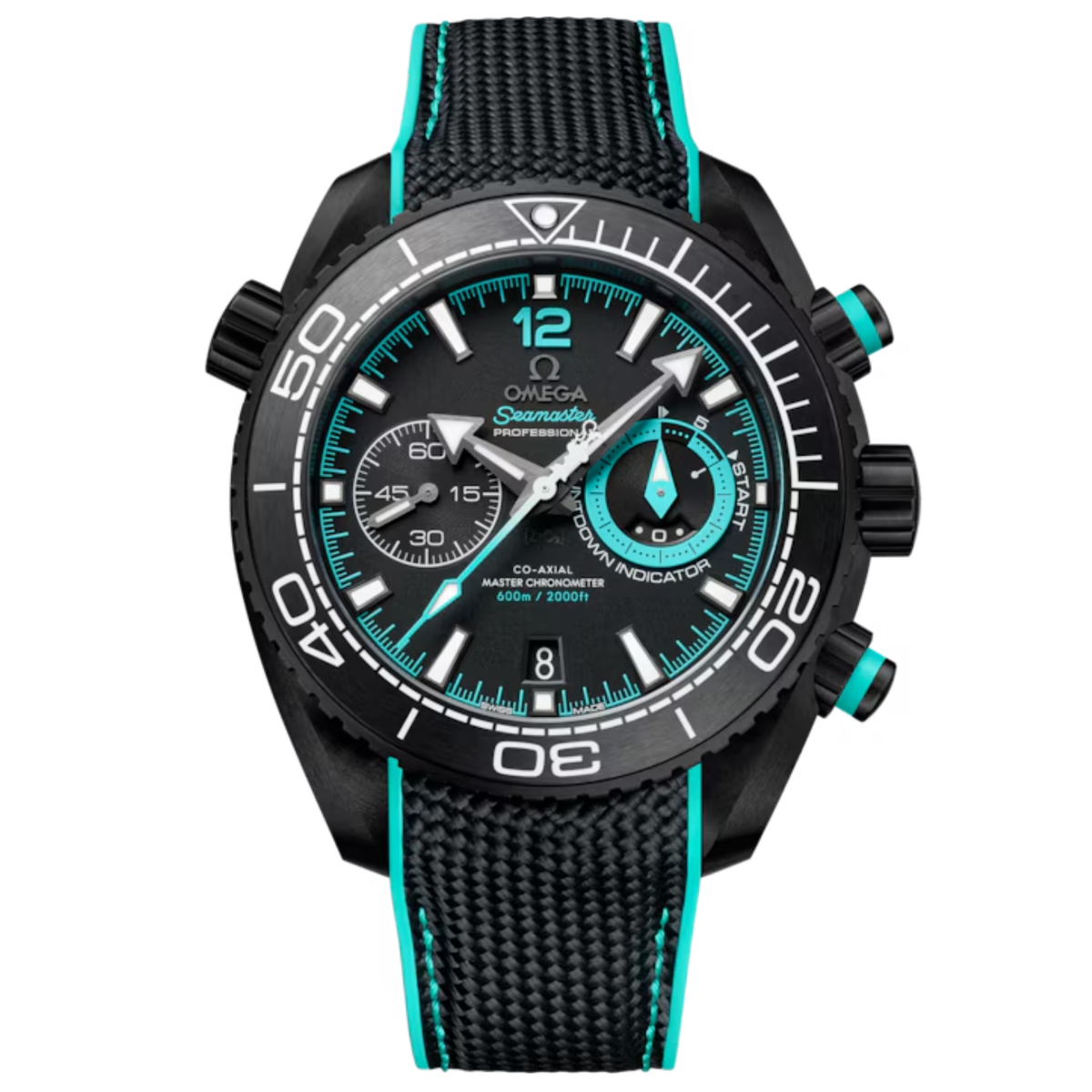 Omega Seamaster Planet Ocean 600M 215.92.46.51.01.003 New Full Set