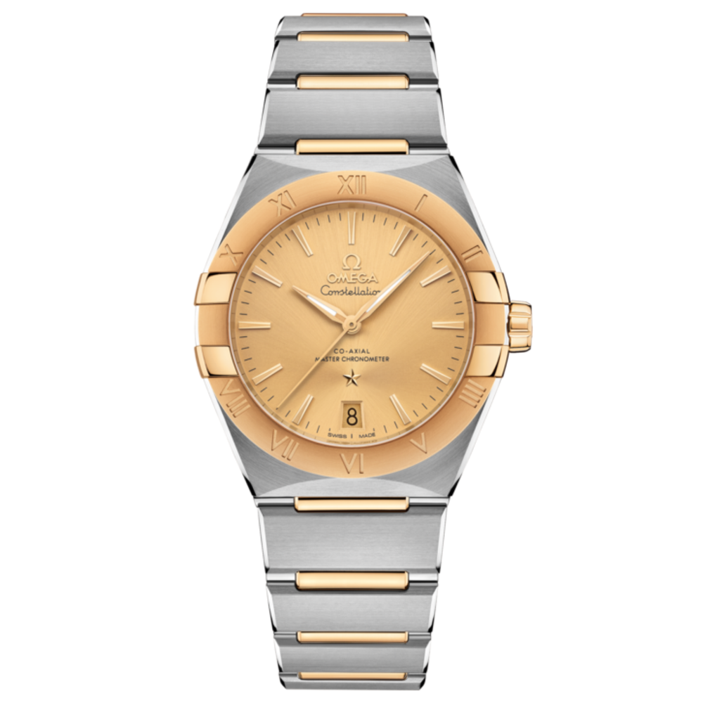 Omega Constellation Yellow Gold 131.20.36.20.08.001 New Full Set
