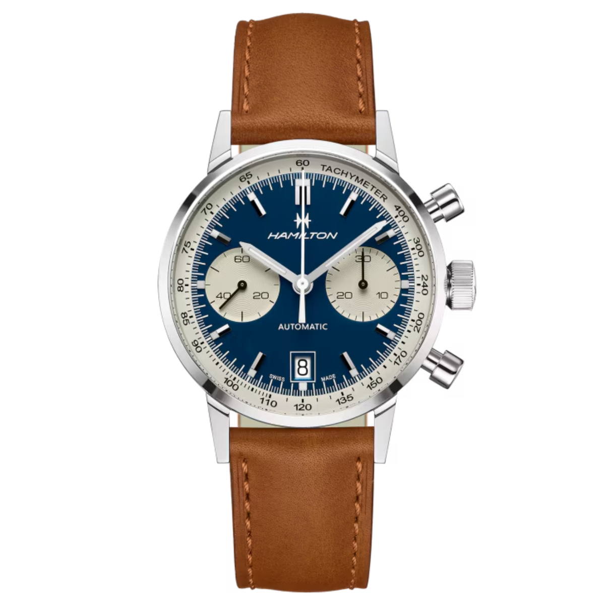 Hamilton American Classic Intra-Matic Auto Chrono H38416541 New Full Set