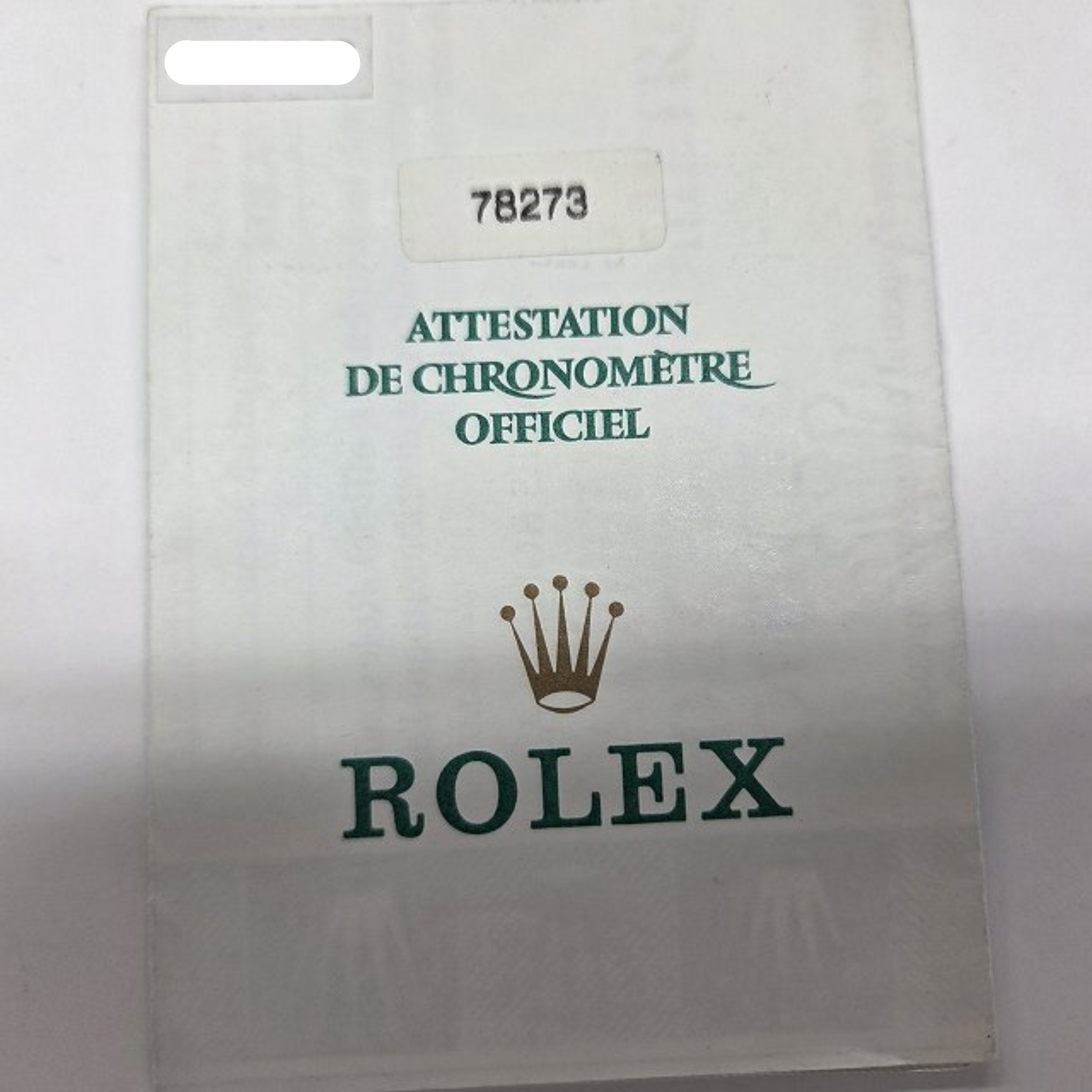 Rolex Datejust 31mm 78273 Unworn