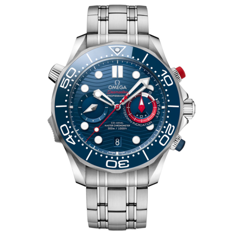 Omega Seamaster Diver 300m America's Cup 210.30.44.51.03.002 New Full Set