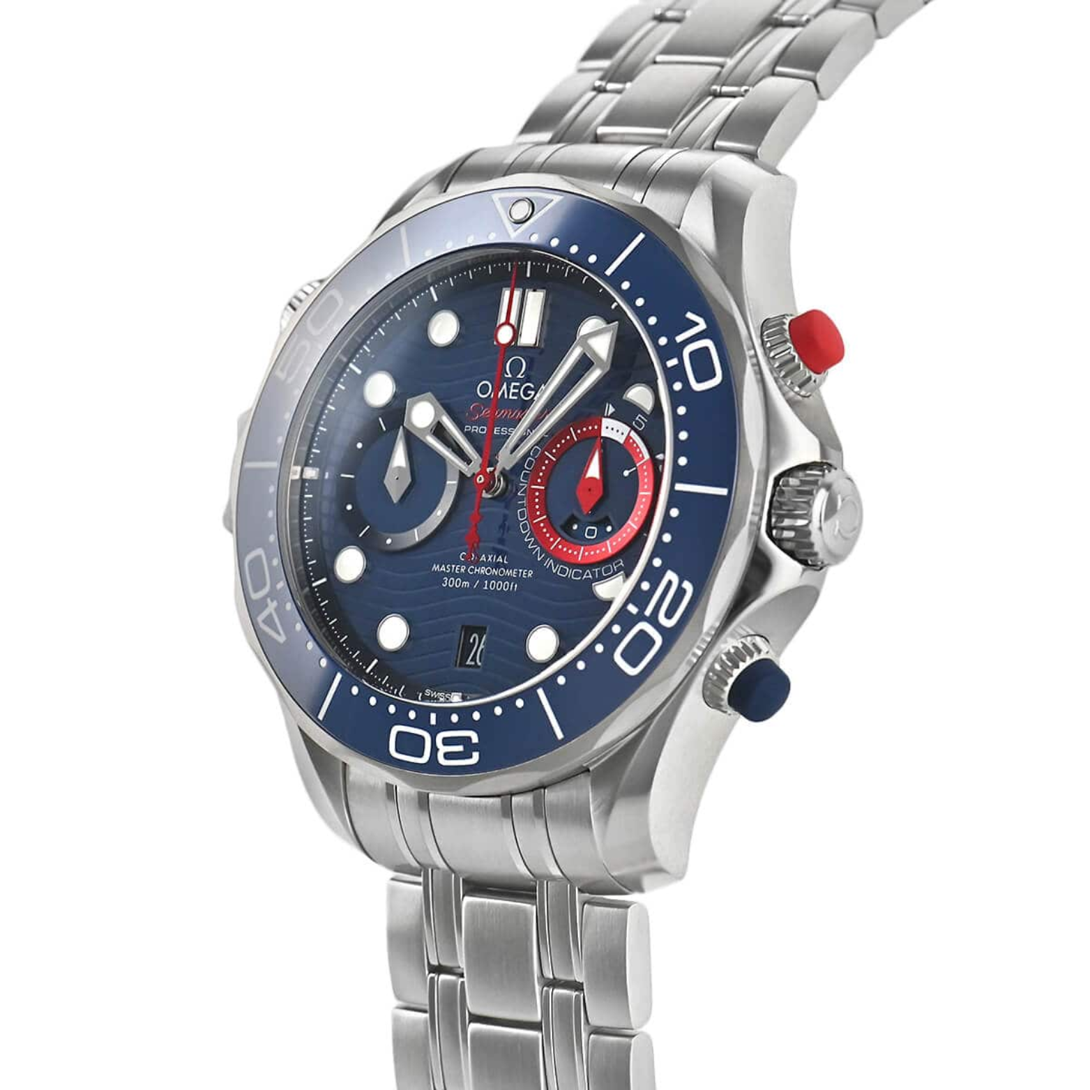 Omega Seamaster Diver 300m America's Cup 210.30.44.51.03.002 New Full Set