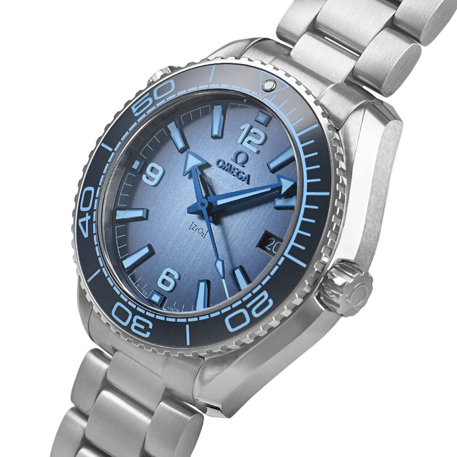 Omega Planet Ocean 600m Co-axial Master Summer Blue 215.30.40.20.03.002