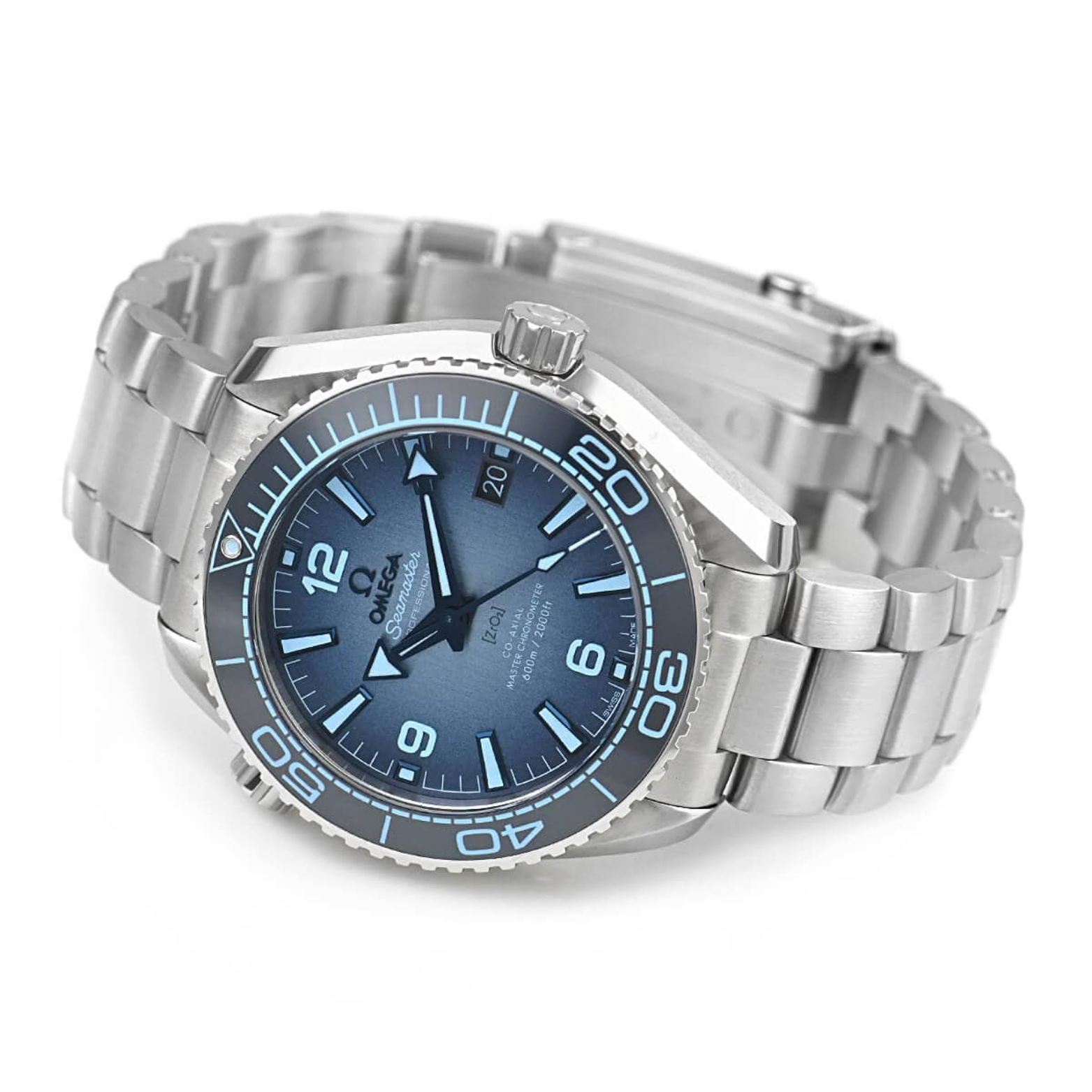 Omega Planet Ocean 600m Co-axial Master Summer Blue 215.30.40.20.03.002