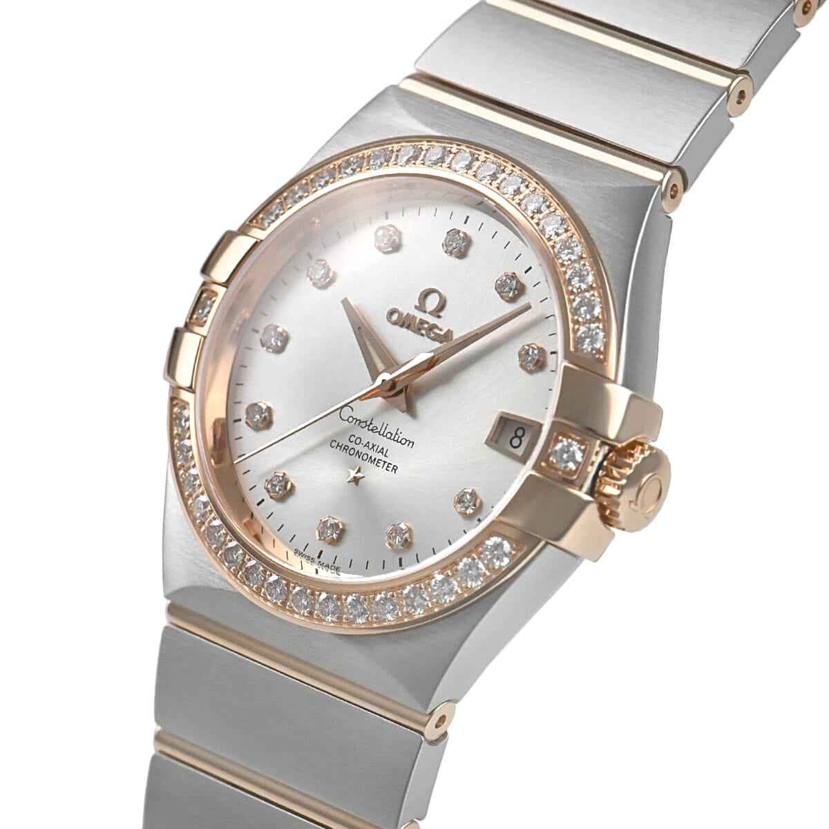 Omega Constellation Red Gold 123.25.35.20.52.001 New Full Set