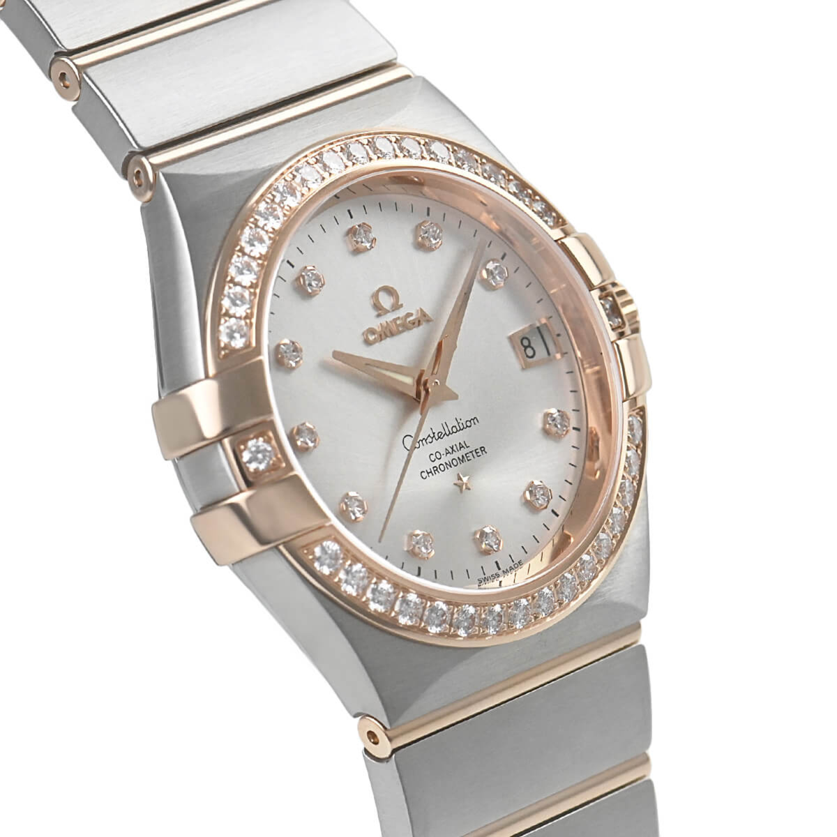 Omega Constellation Red Gold 123.25.35.20.52.001 New Full Set