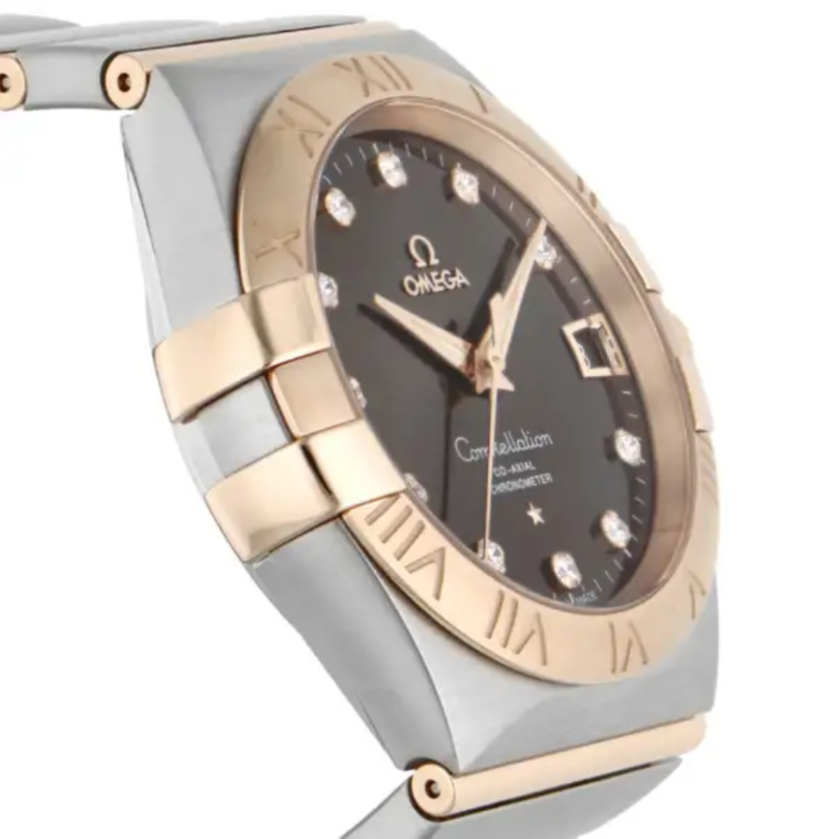 Omega Constellation 123.20.38.21.63.001 New Full Set