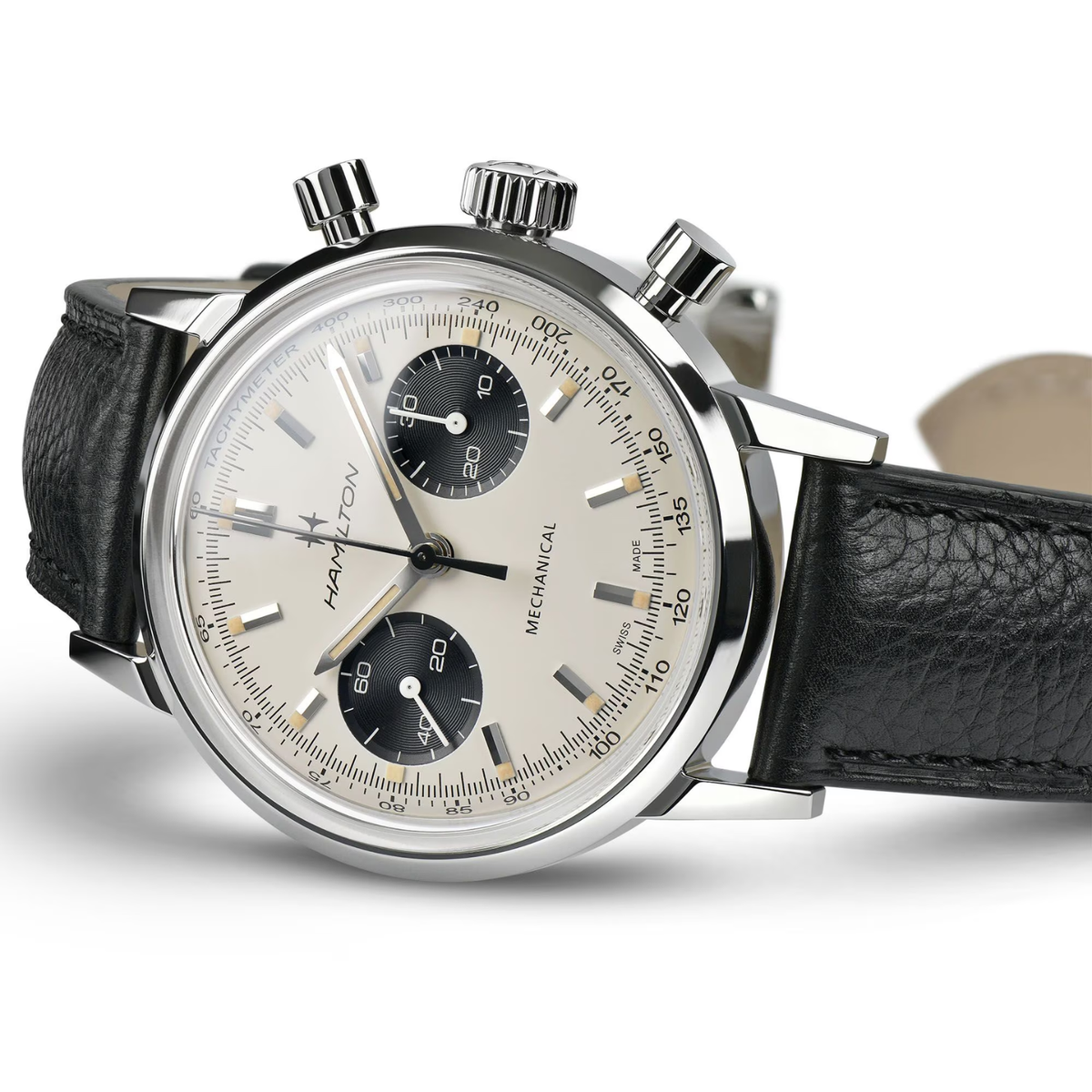 Hamilton American Classic Intra-Matic Chronograph H38429710 New Full Set