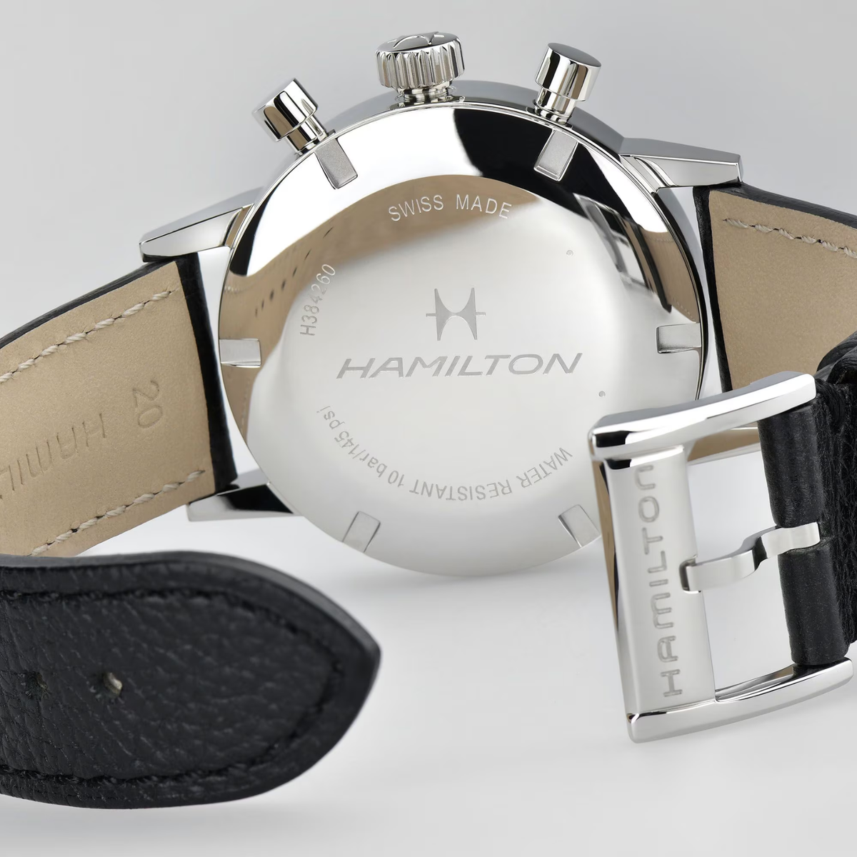 Hamilton American Classic Intra-Matic Chronograph H38429710 New Full Set