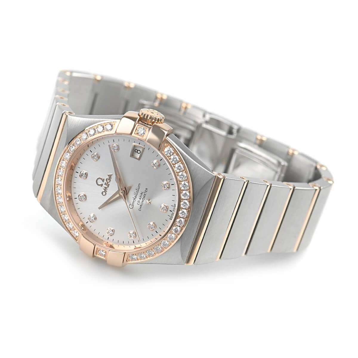 Omega Constellation Red Gold 123.25.35.20.52.001 New Full Set