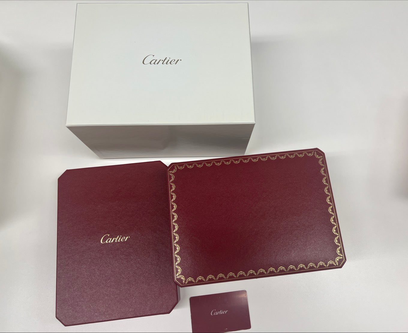 Cartier Santos De Cartier Skeleton WHSA0015 Unworn Full Set