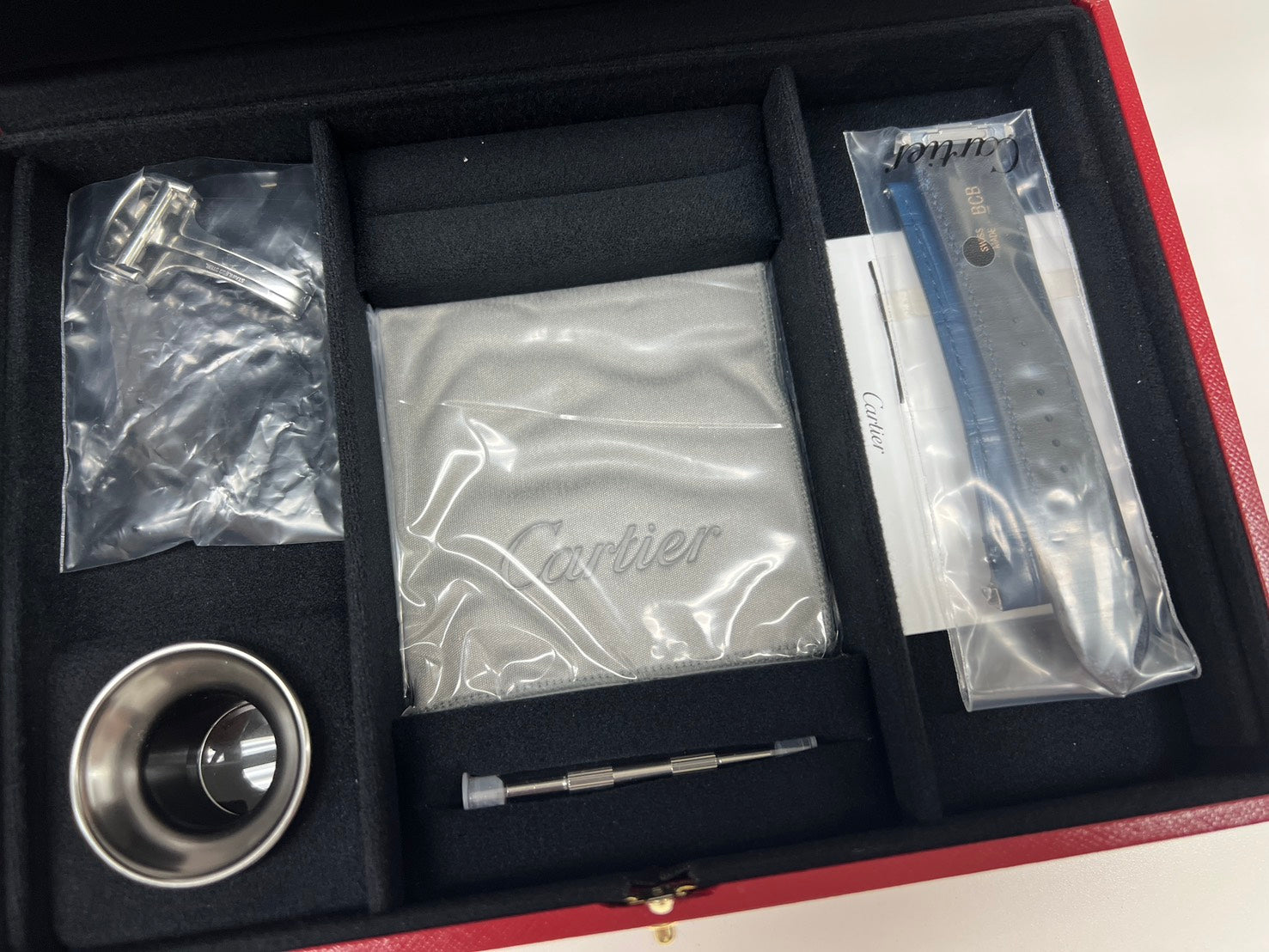 Cartier Santos De Cartier Skeleton WHSA0015 Unworn Full Set