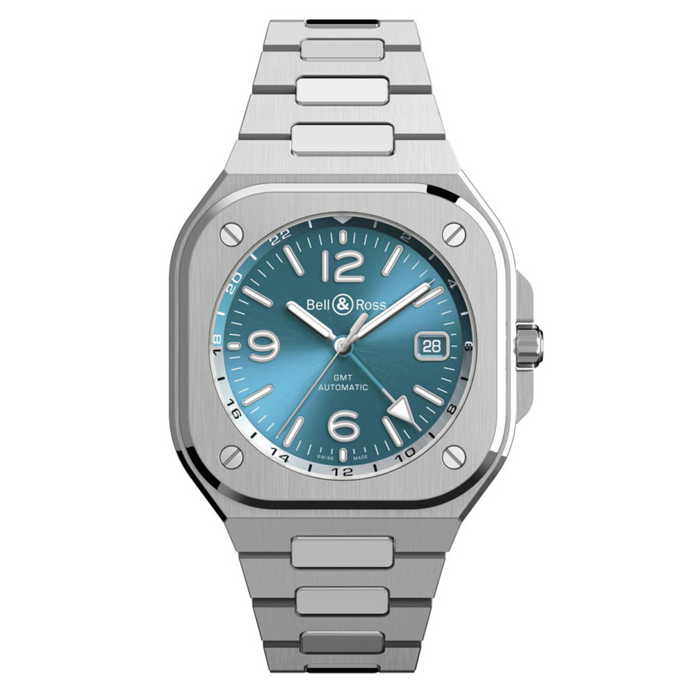 Bell＆Ross Gmt Sky Blue BR05G-PB-ST/SST