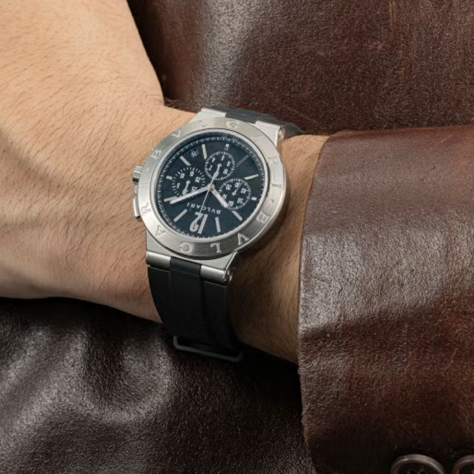 ブルガリ ディアゴノ ヴェロシッシモ DG41BSVDCH 新品 フルセット