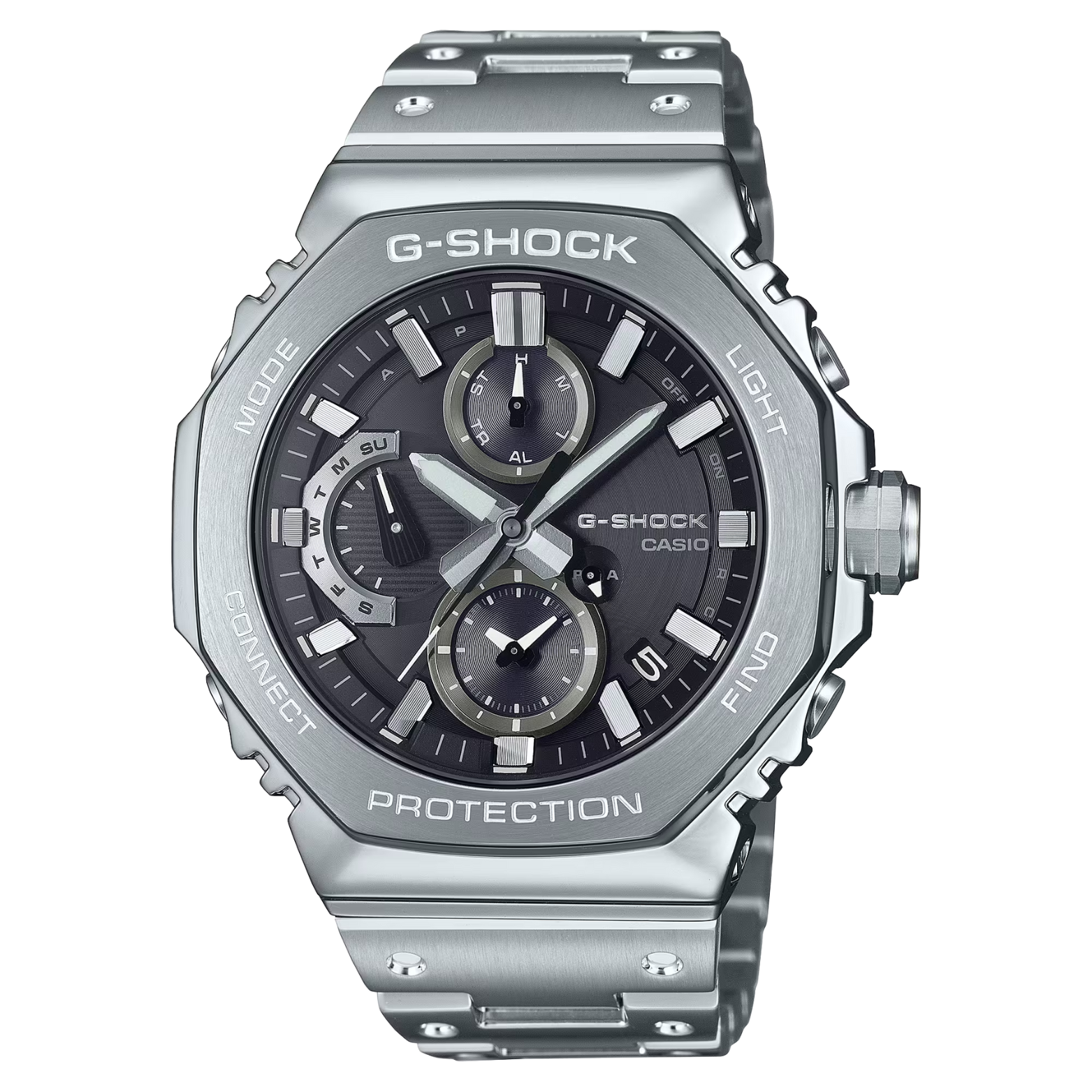 G-Shock Full-Metal 46.3mm Black Dial Men's Watch GMC-B2100D-1AJF