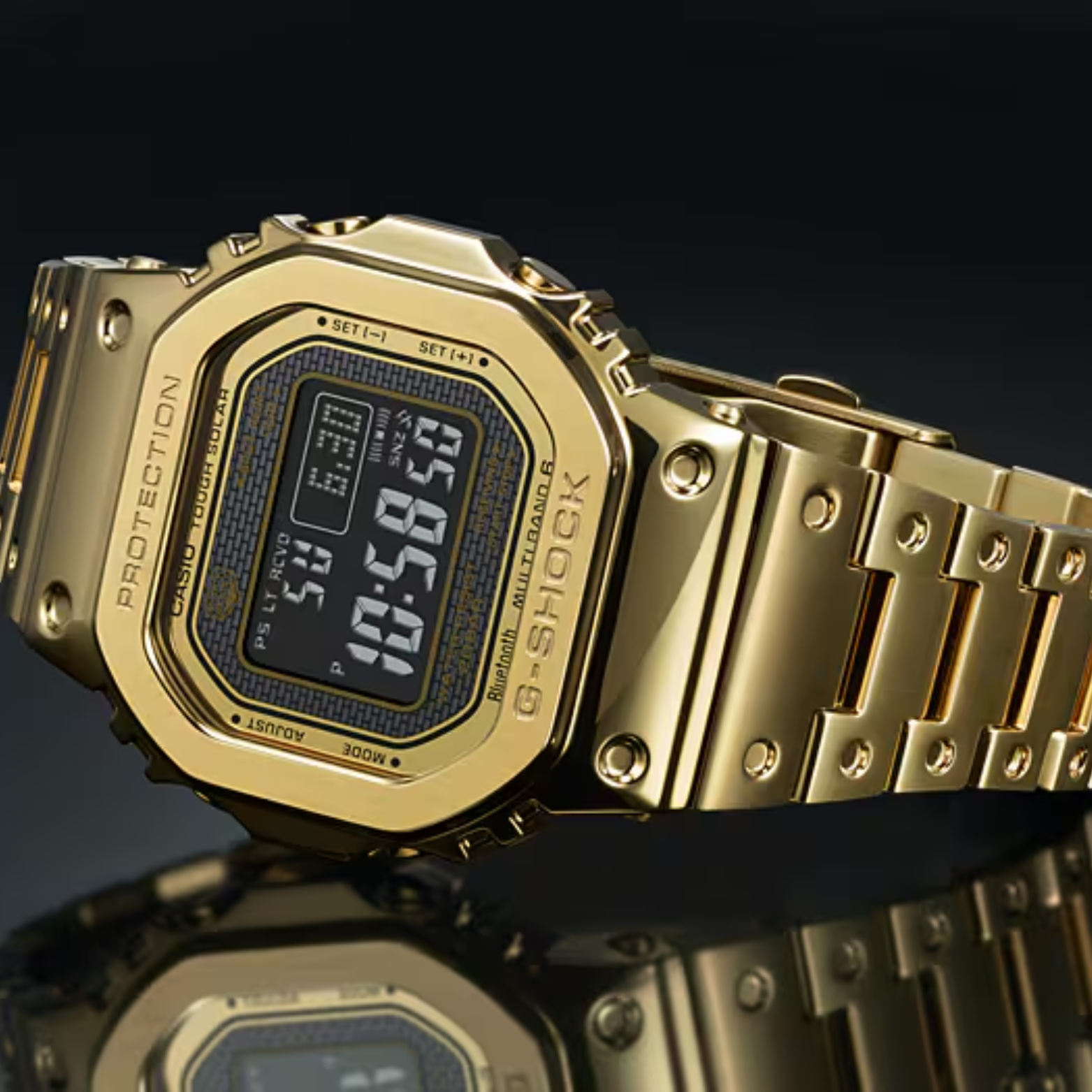 CASIO G-shock GMW-B5000GD-9JF Solar Full Metal Gold