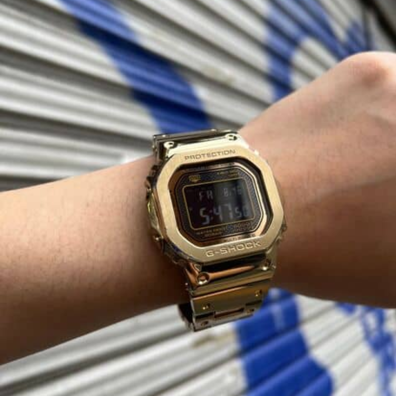 Casio full gold on sale