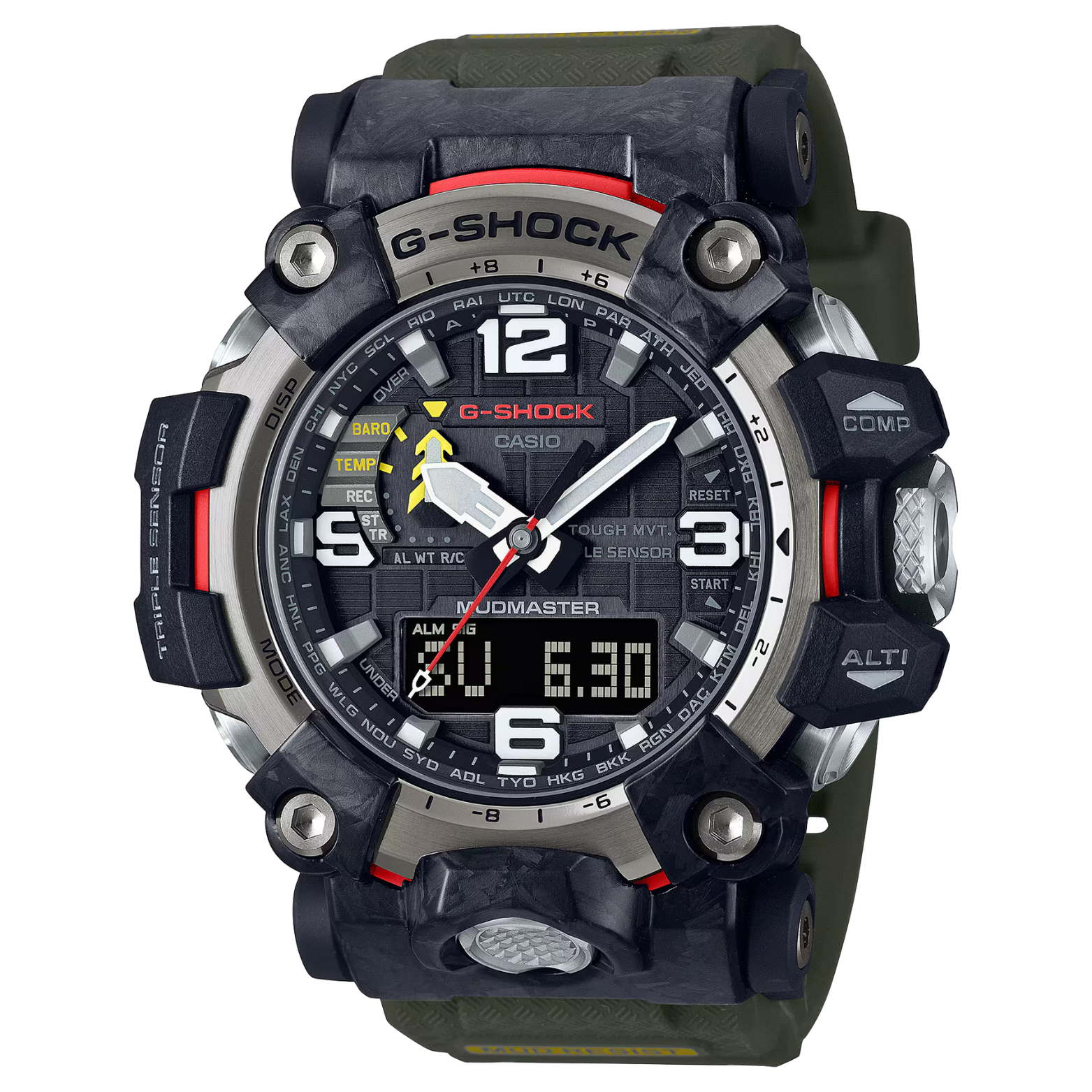 CASIO G-SHOCK GWG-2000-1A3JF solar drive 20 bar watch