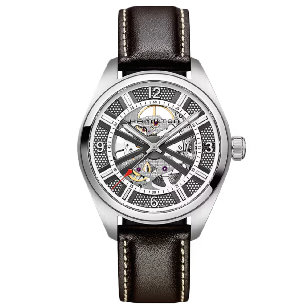 HAMILTON Khaki Field Skeleton H72515585