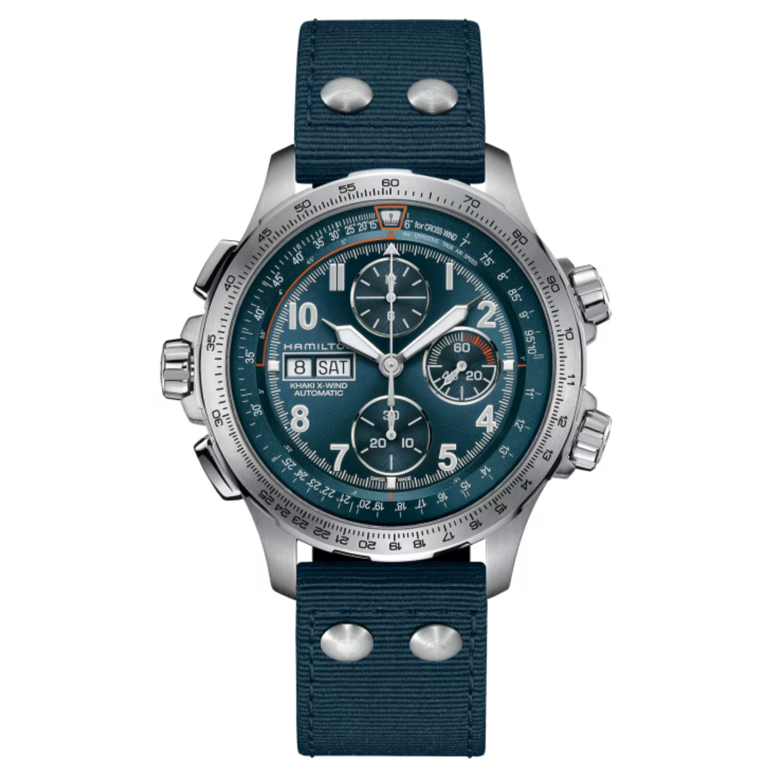 HAMILTON Khaki Aviation X-wind Auto Chrono 45mm H77906940