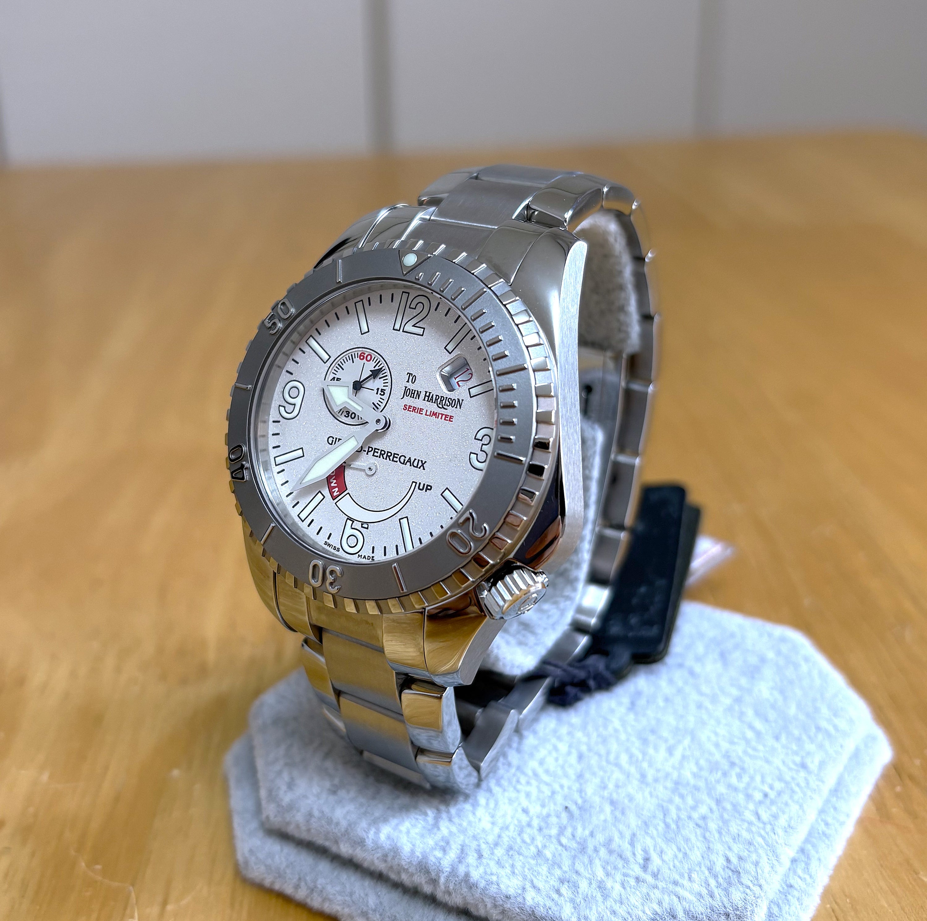 Girard Perregaux Sea Hawk II John Harrison Edition 50 pieces worldwide 49915 Unworn / Full Set