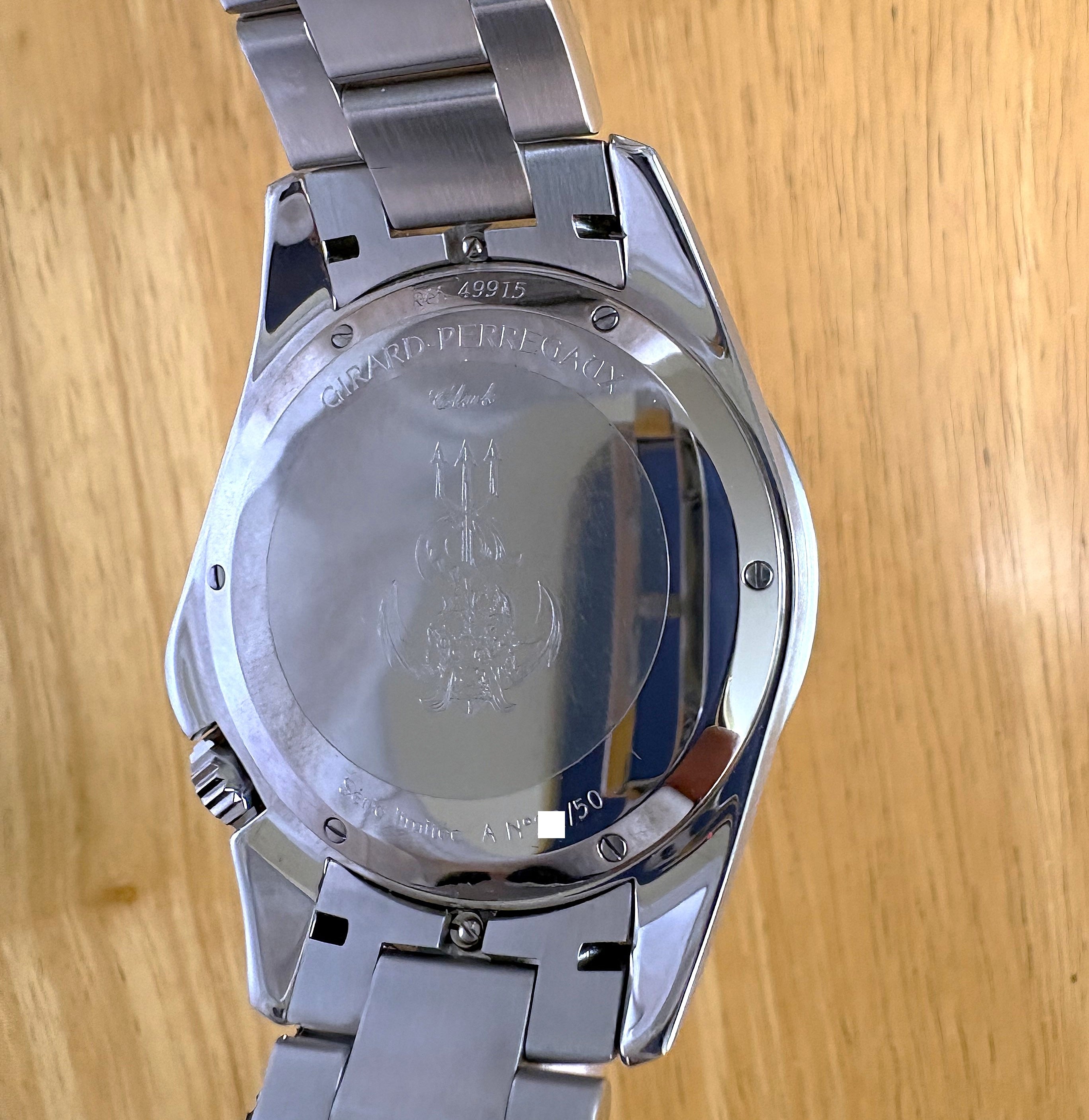 Girard Perregaux Sea Hawk II John Harrison Edition 50 pieces worldwide 49915 Unworn / Full Set