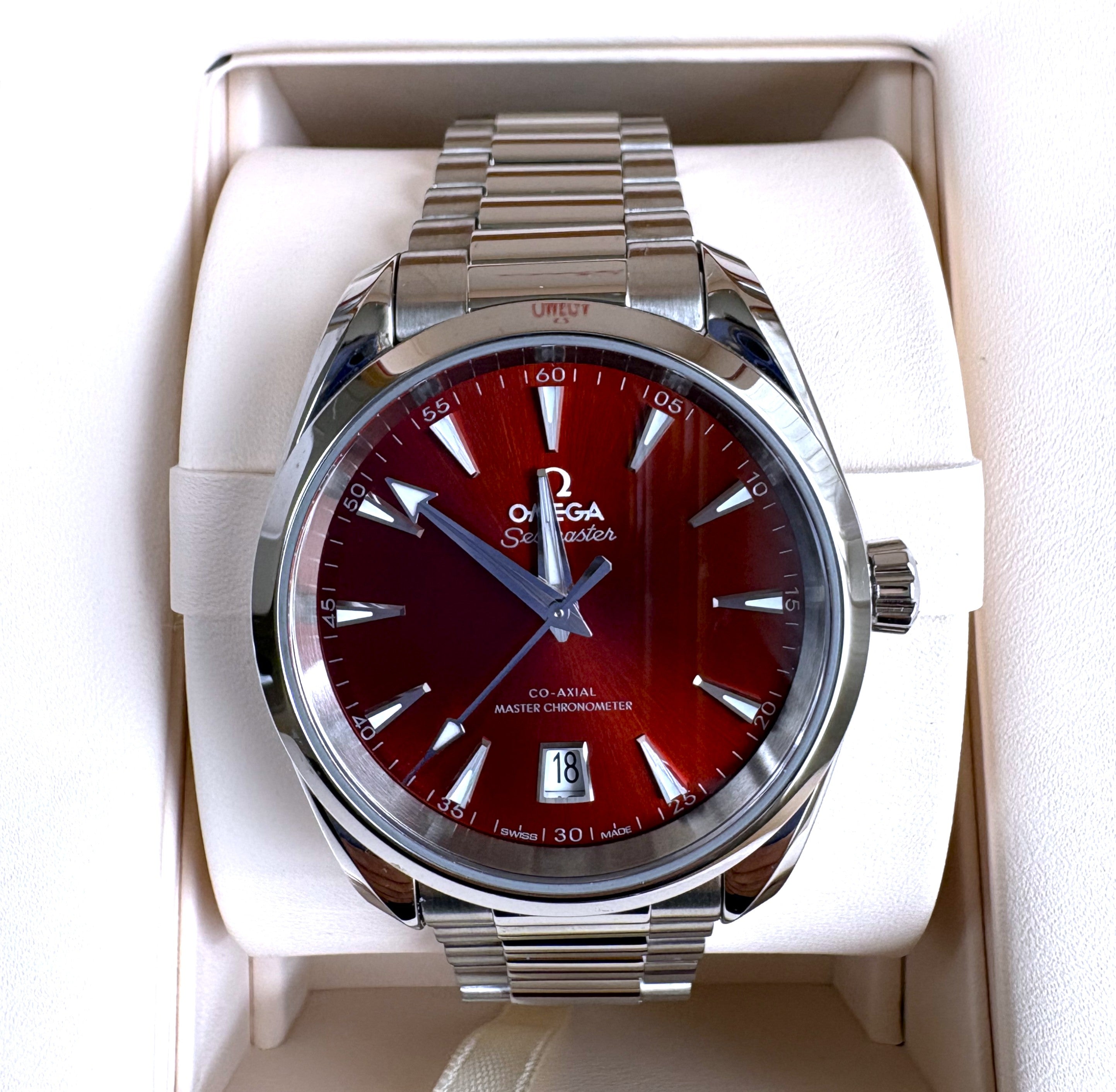 Omega Seamaster Aqua Terra 150M 220.10.38.20.13.003 New Full Set