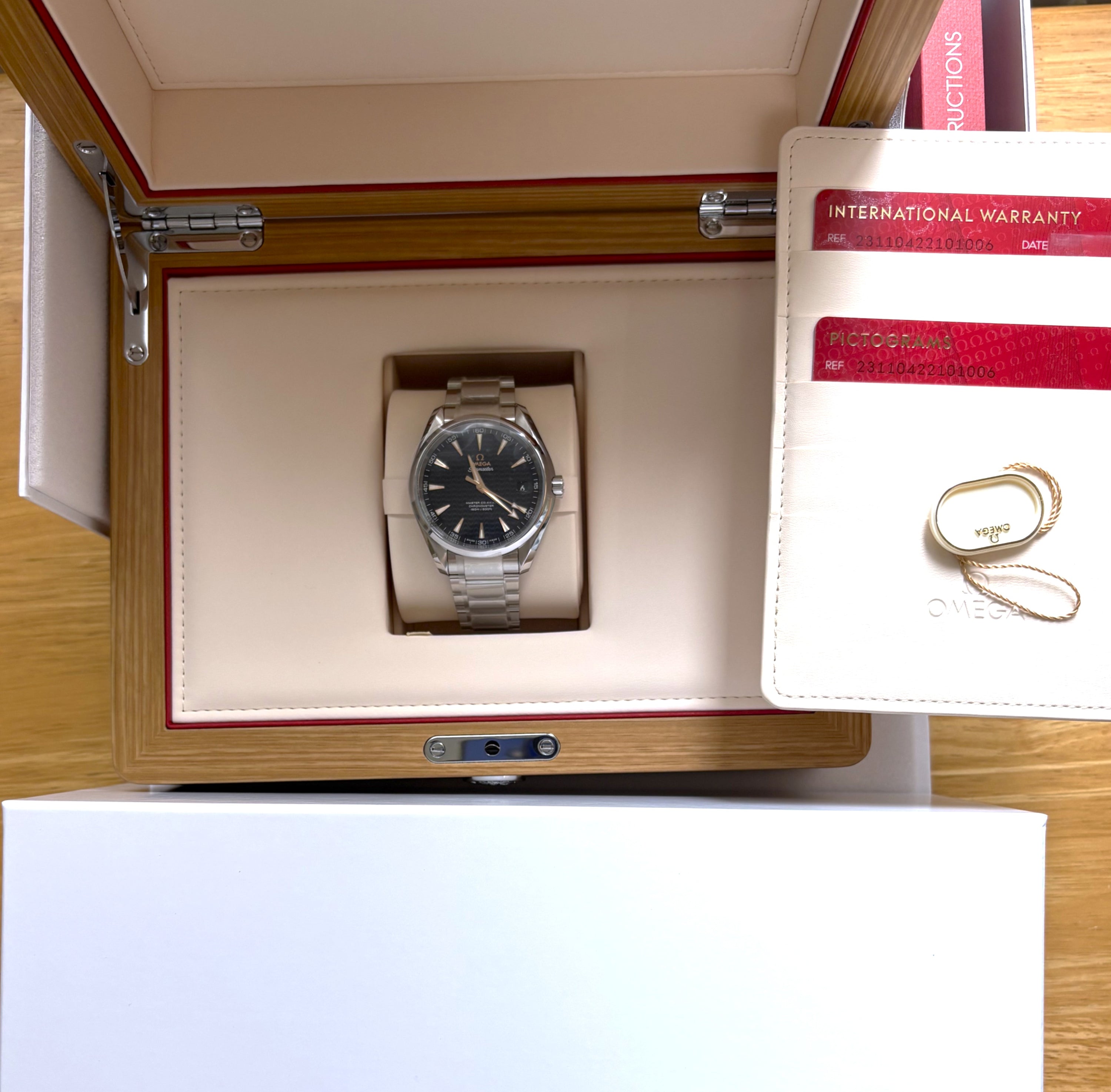 オメガ シーマスター アクアテラ 231.10.42.21.01.006 新品 フルセット