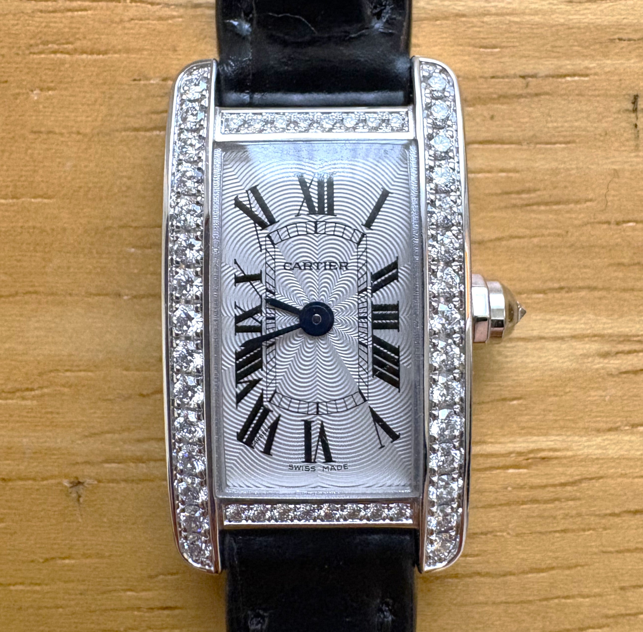 Cartier Tank Americaine WB710015 Unworn / Full Set