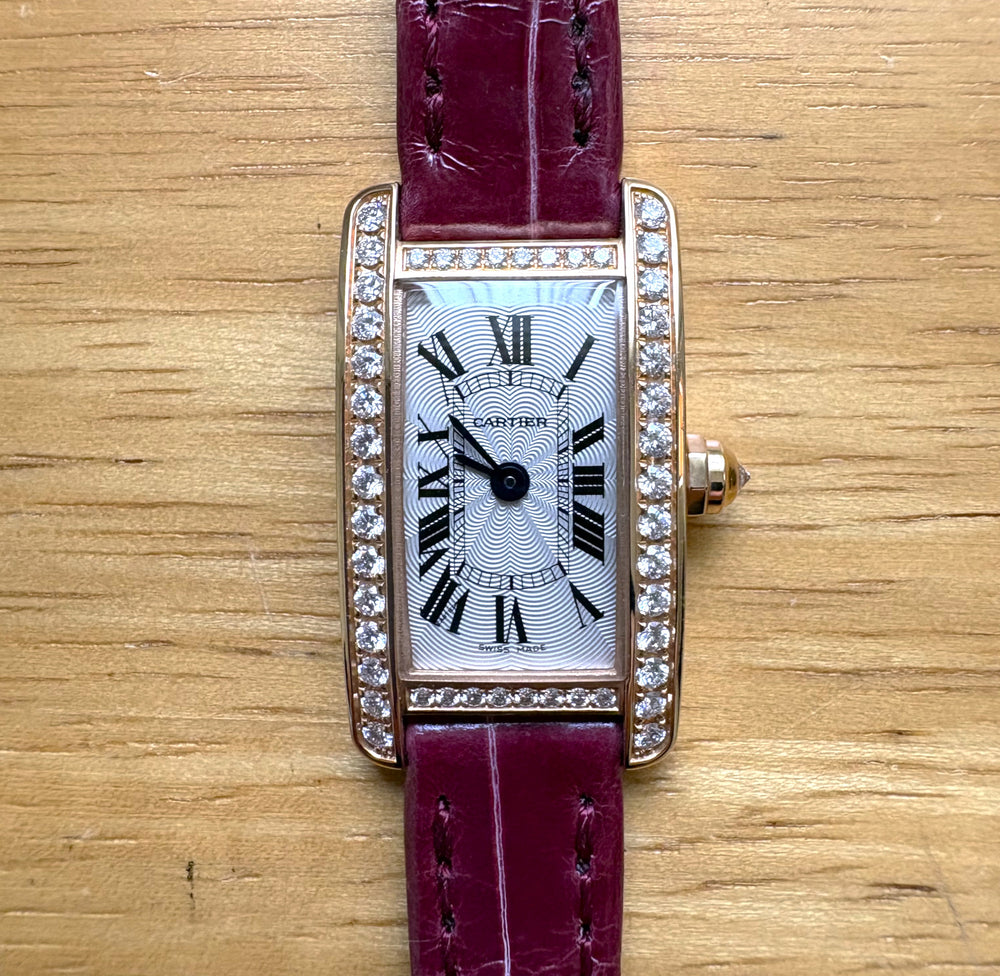 Cartier Tank Americaine WB710014 Unworn / Full Set