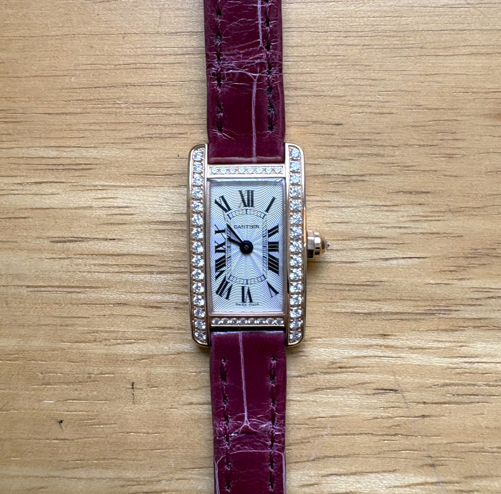 Cartier Tank Americaine WB710014 Unworn / Full Set