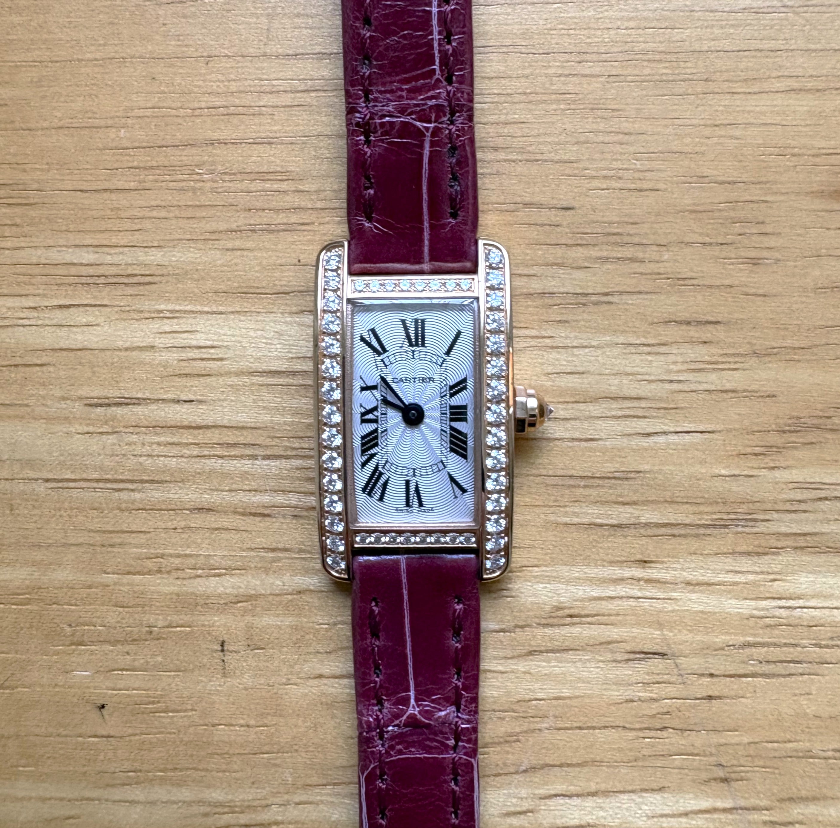 Cartier Tank Americaine WB710014 Unworn / Full Set