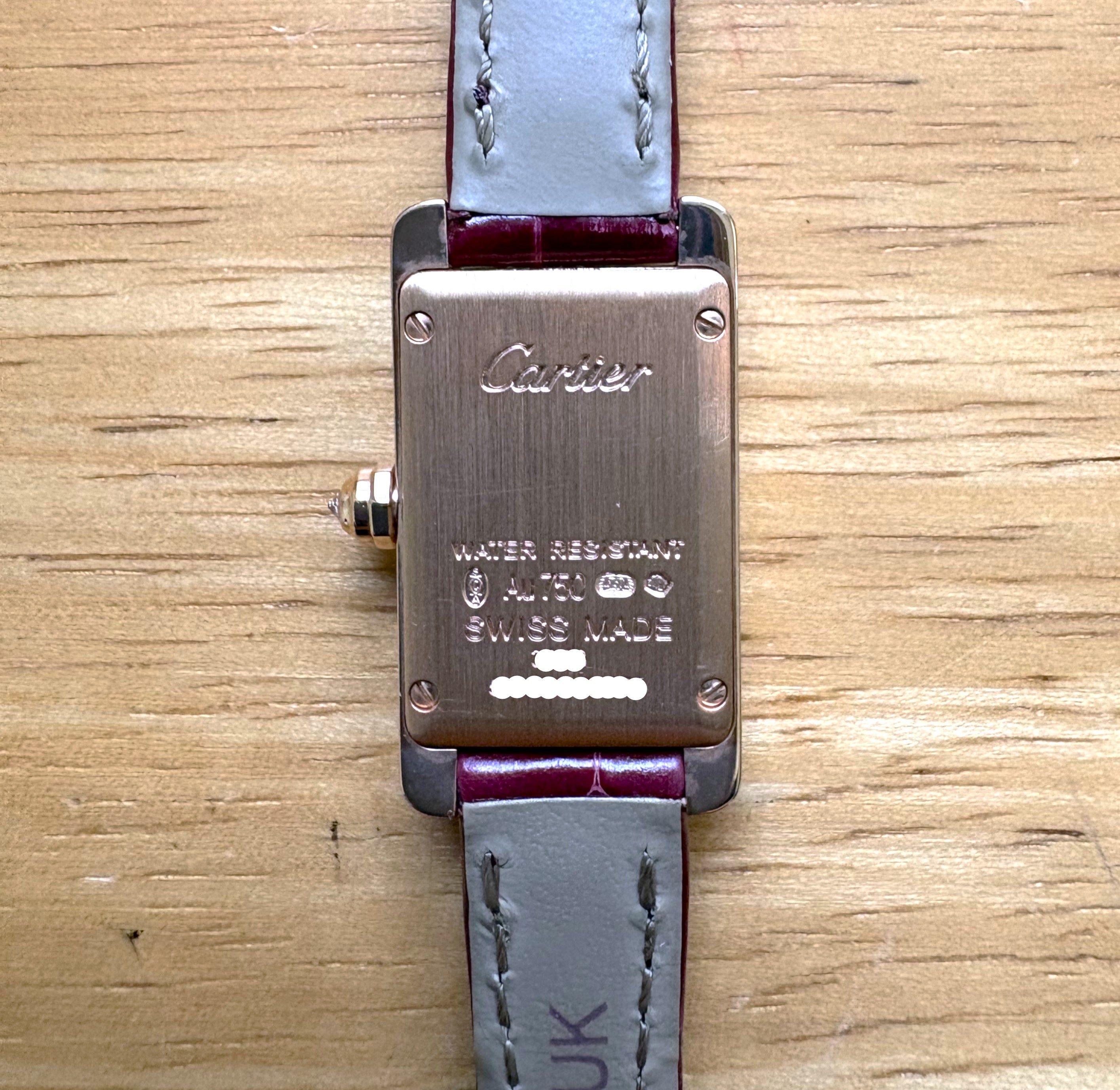 Cartier Tank Americaine WB710014 Unworn / Full Set
