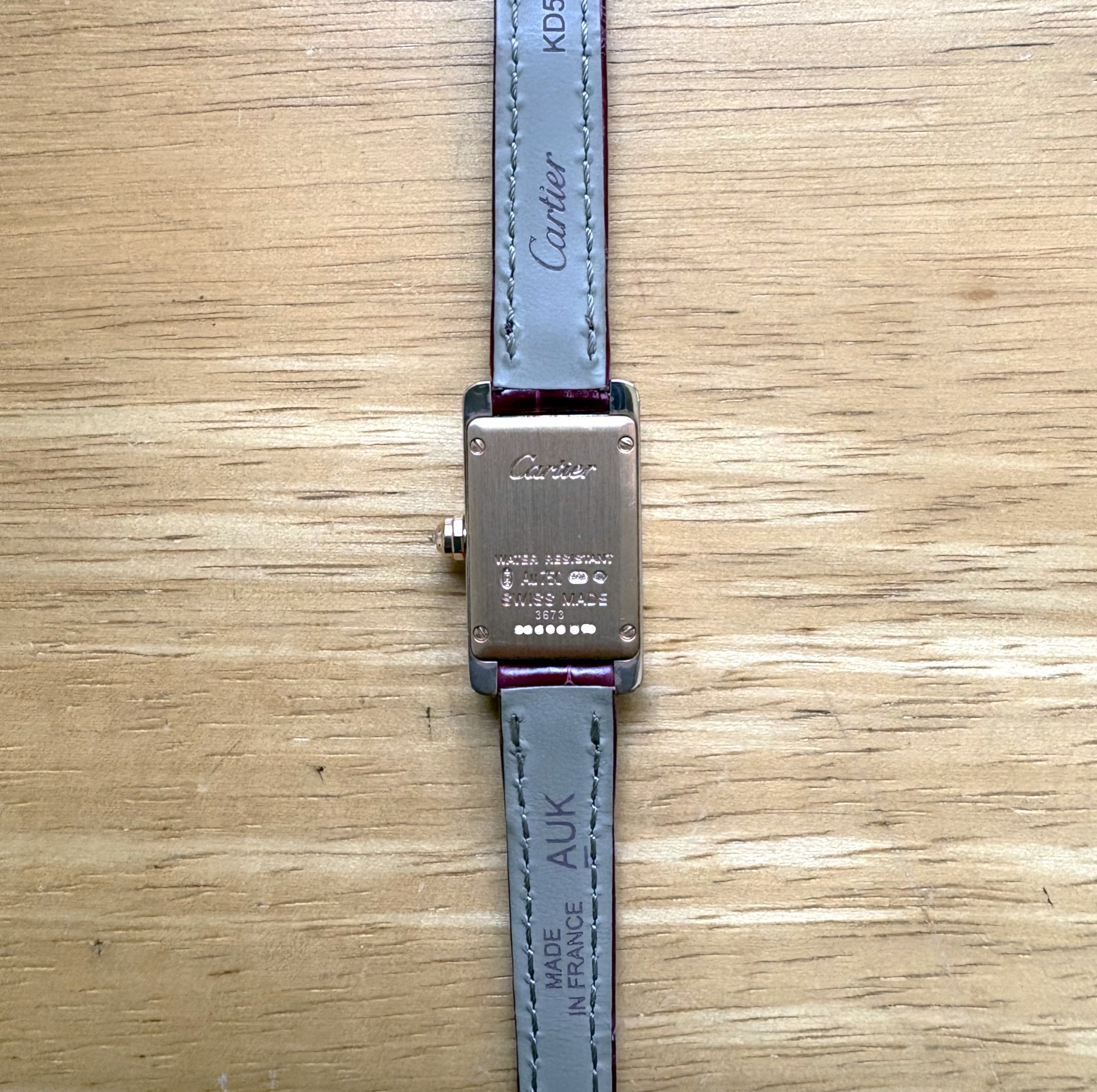 Cartier Tank Americaine WB710014 Unworn / Full Set