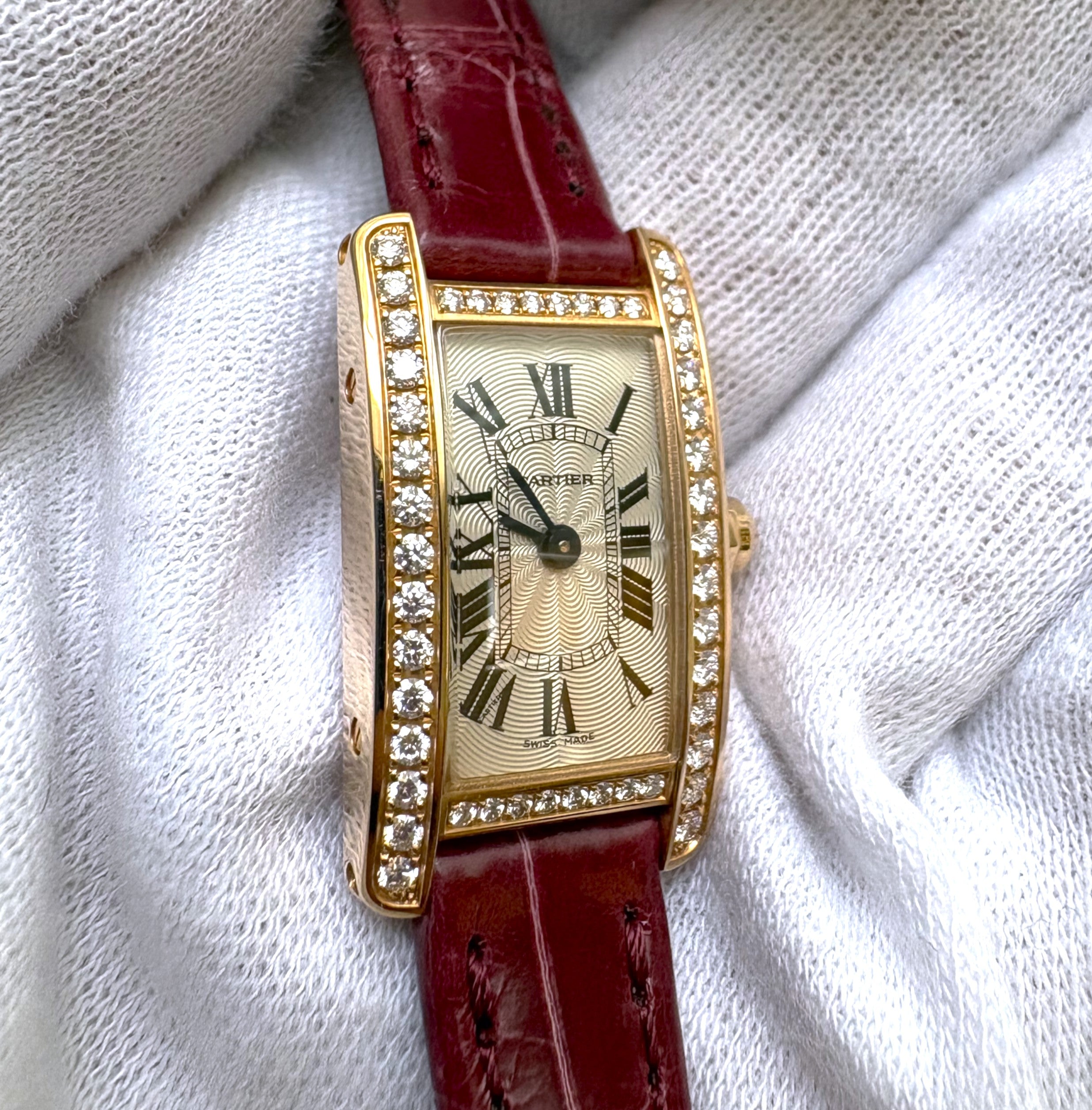 Cartier Tank Americaine WB710014 Unworn / Full Set